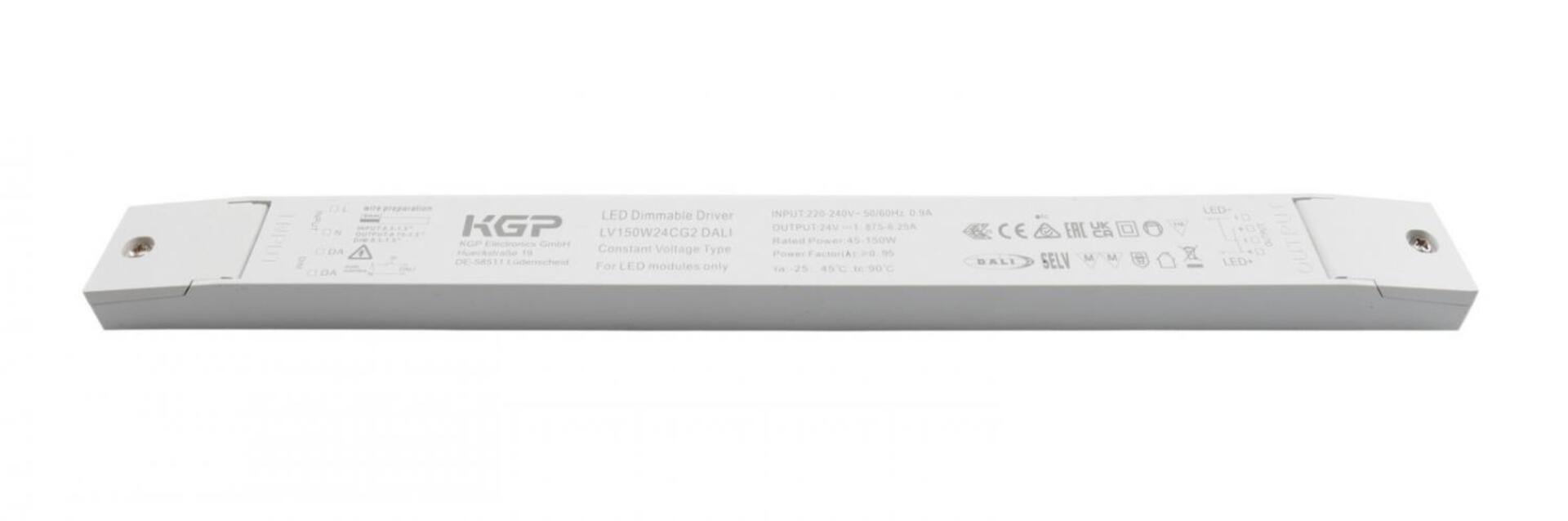 Levně DEKO-LIGHT KGP napájení (CV, DC) stmívatelné - KGP, Long-Flat, DIM, CV, LV150W24CG2 DALI 872148