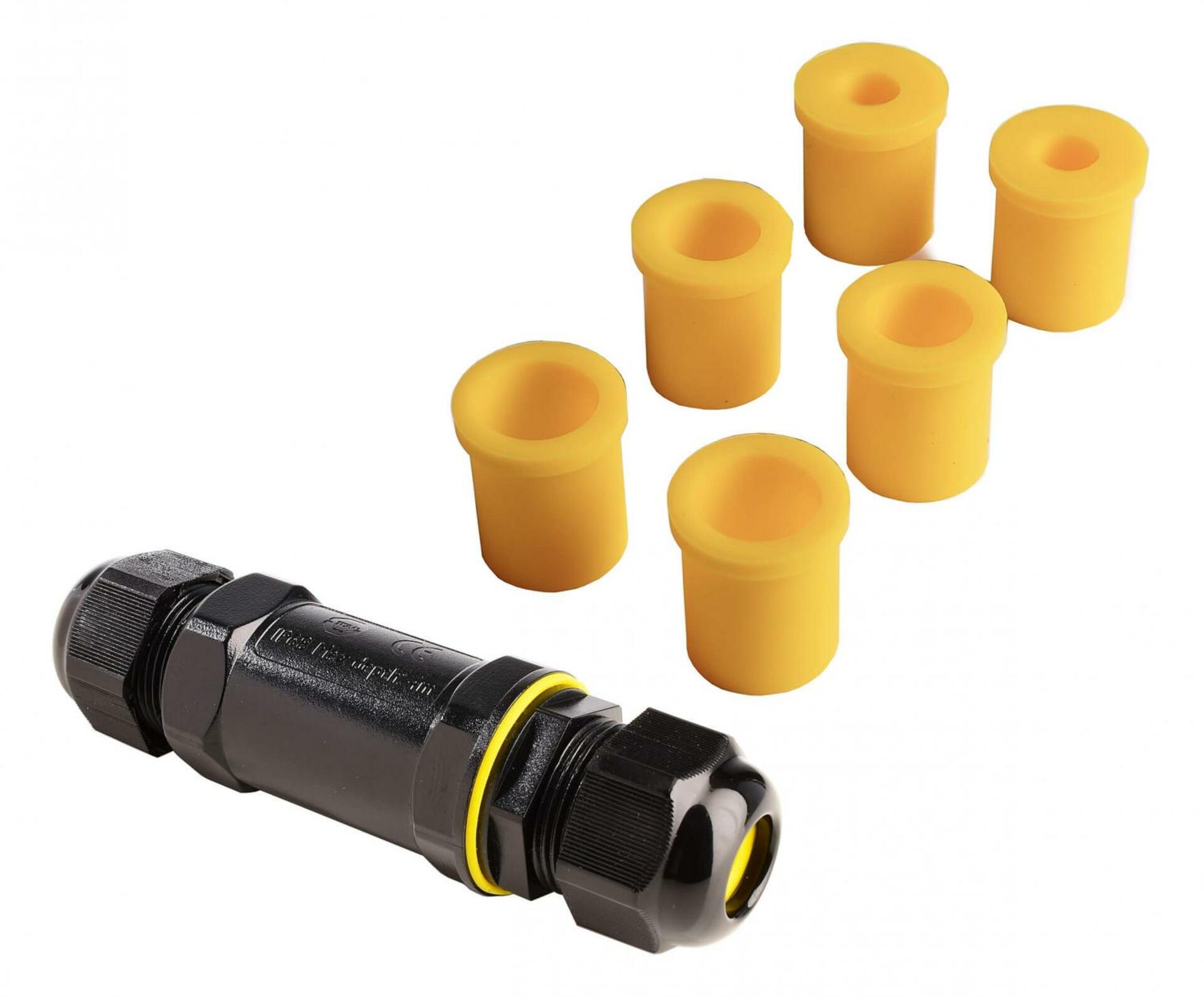 Light Impressions Deko-Light Outdoor Multi kabelová spojka pro 2 kabel 4-14 mm, 2-5 Adern 0.5-4 mm?, max. 450V AC/24A  930571