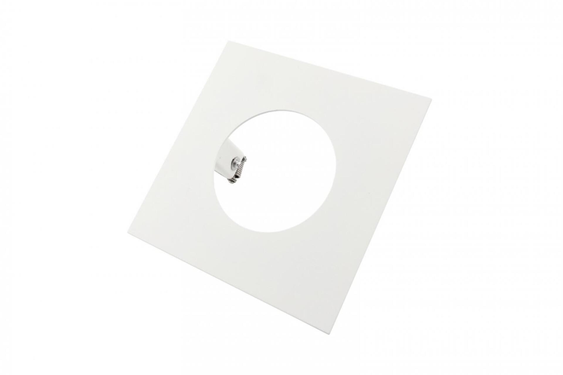 Levně Deko-Light příslušenství - redukční kroužek pro zapuštěná svítidla hranatý 130/70 mm, bílá 930972