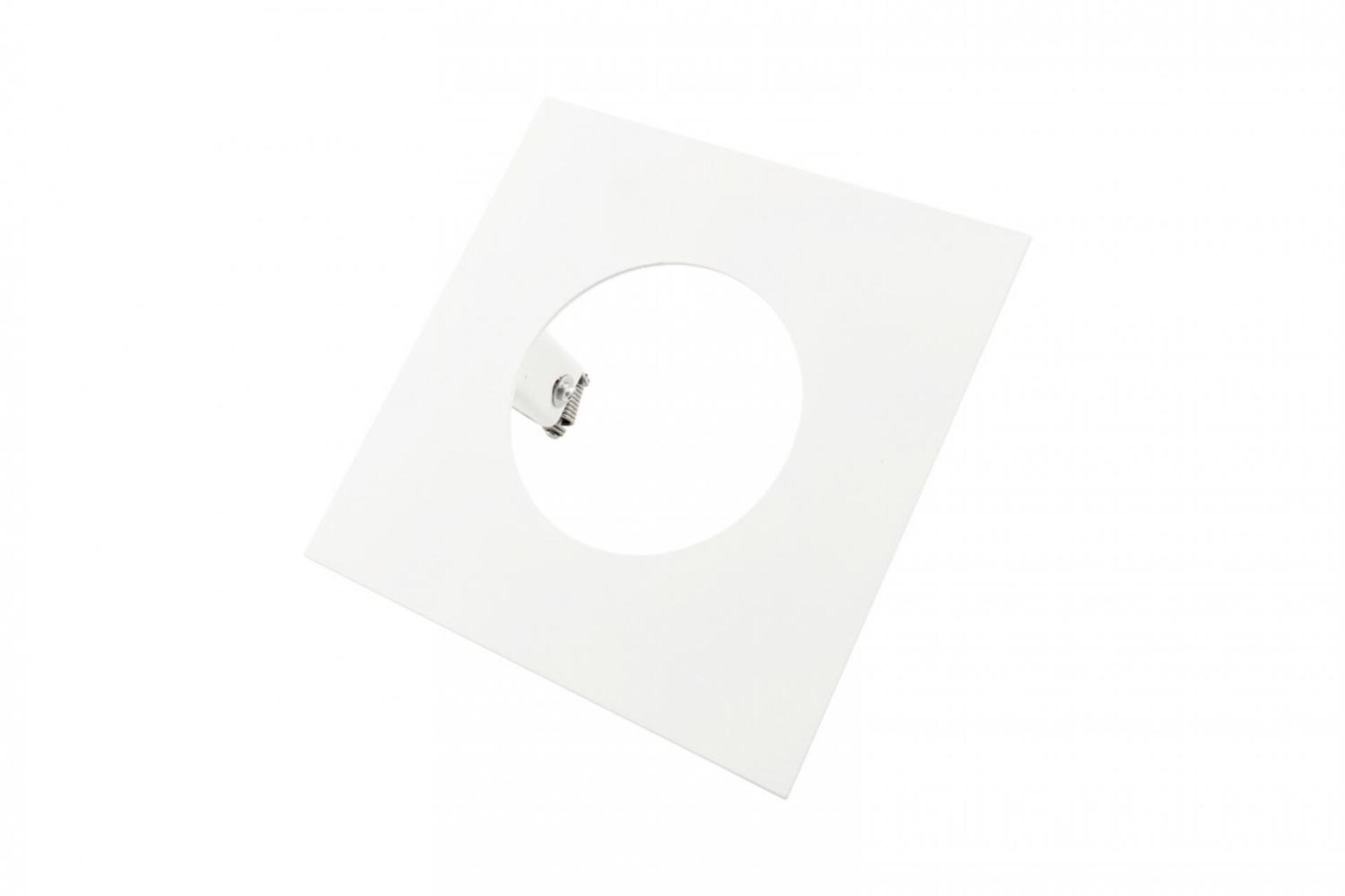 Levně Deko-Light příslušenství - redukční kroužek pro zapuštěná svítidla hranatý 130/70 mm, bílá 931048
