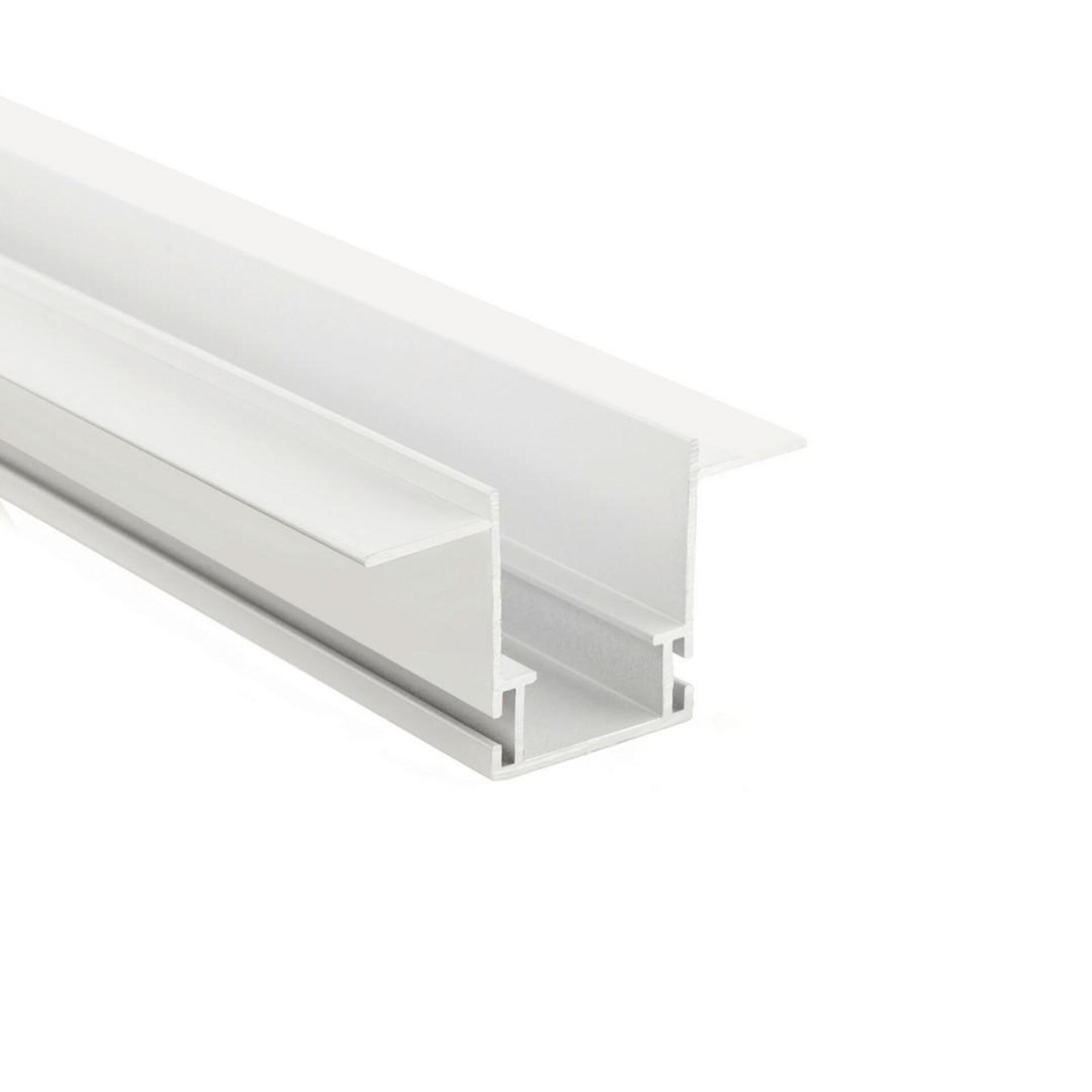 Levně Deko-Light profil - Combo montážní fasádní profil s křídly, 3mm, 3m bílá 970832