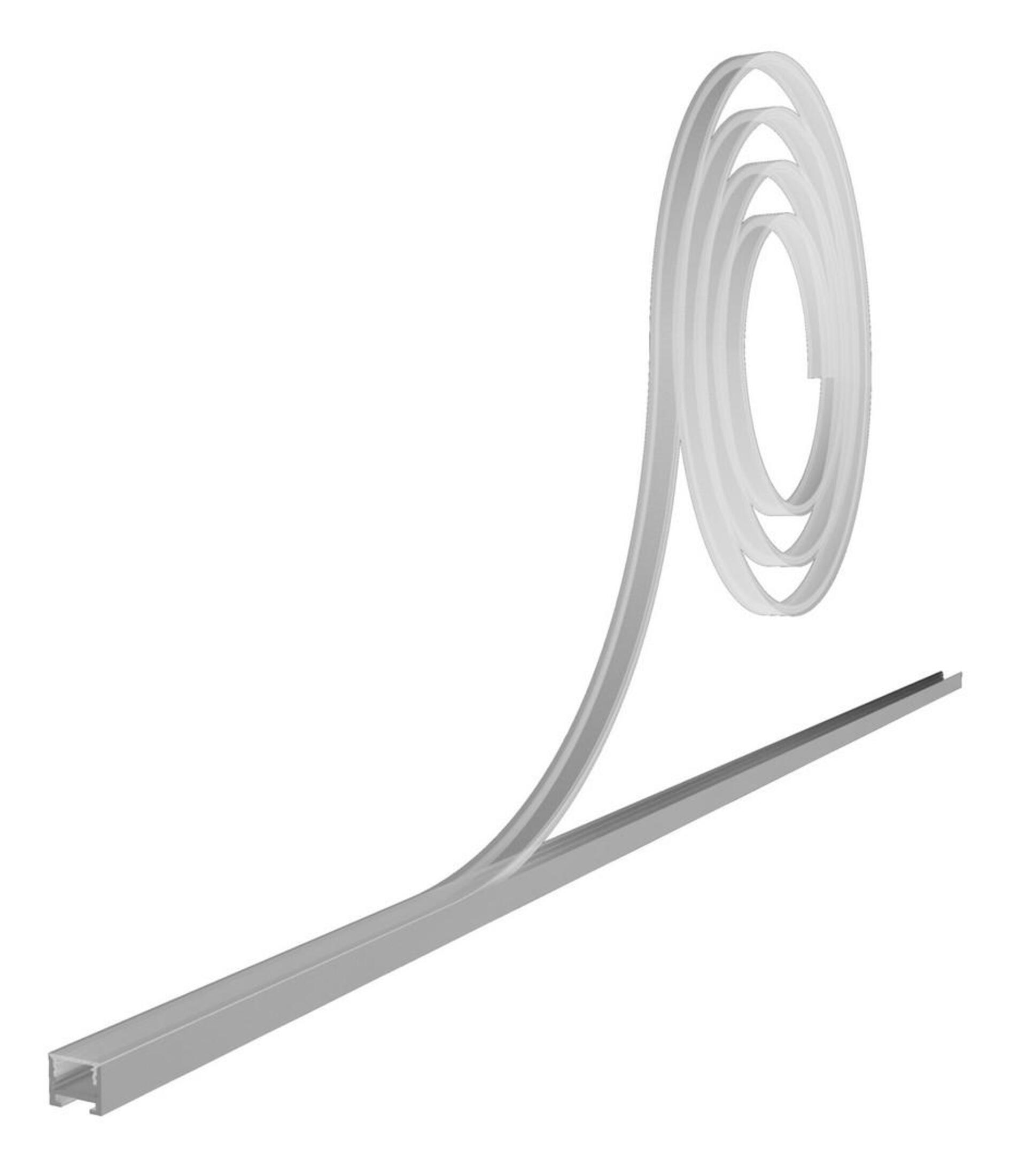 Levně Deko-Light profil kryt - kryt v roli P-10-12, 20m, mléčná 983092