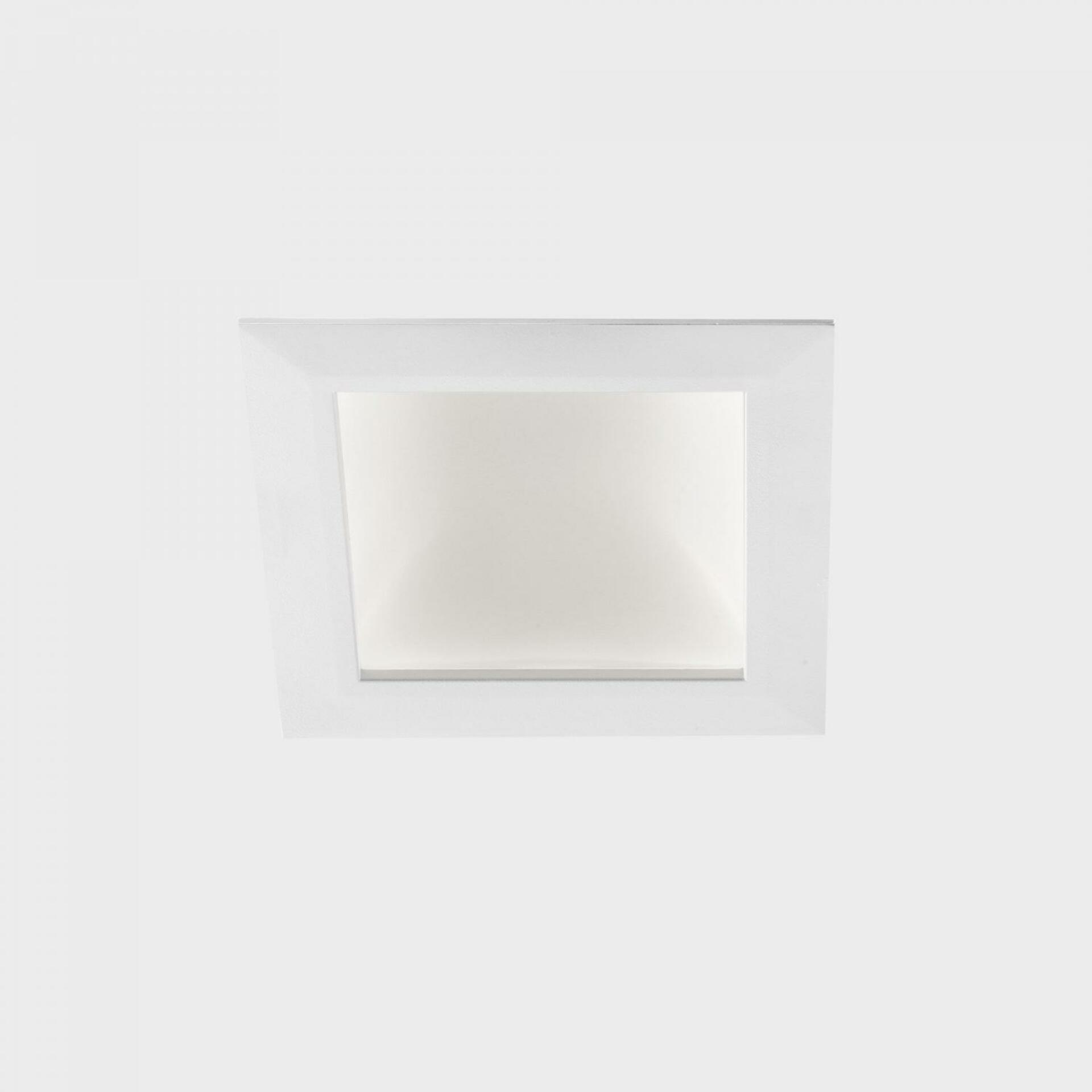 KOHL LIGHTING KOHL-Lighting DISC TINA DEEP SQ zapuštěné svítidlo s rámečkem bílá 8 W 3000K 1-10V
