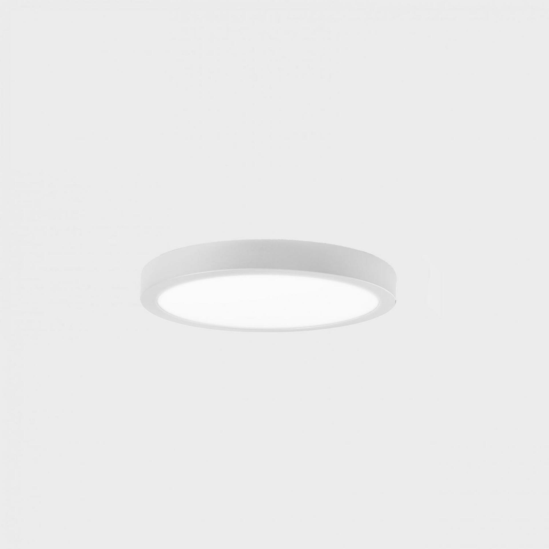 KOHL LIGHTING KOHL-Lighting DISC SLIM stropní svítidlo bílá 8W 3000K PUSH