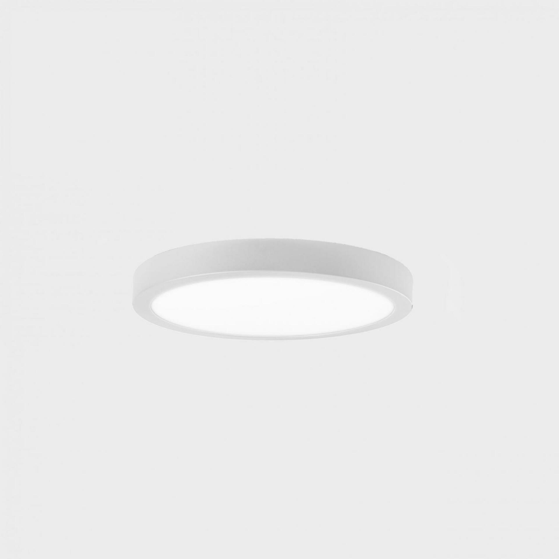 KOHL LIGHTING KOHL-Lighting DISC SLIM stropní svítidlo bílá 12 W 3000K PUSH