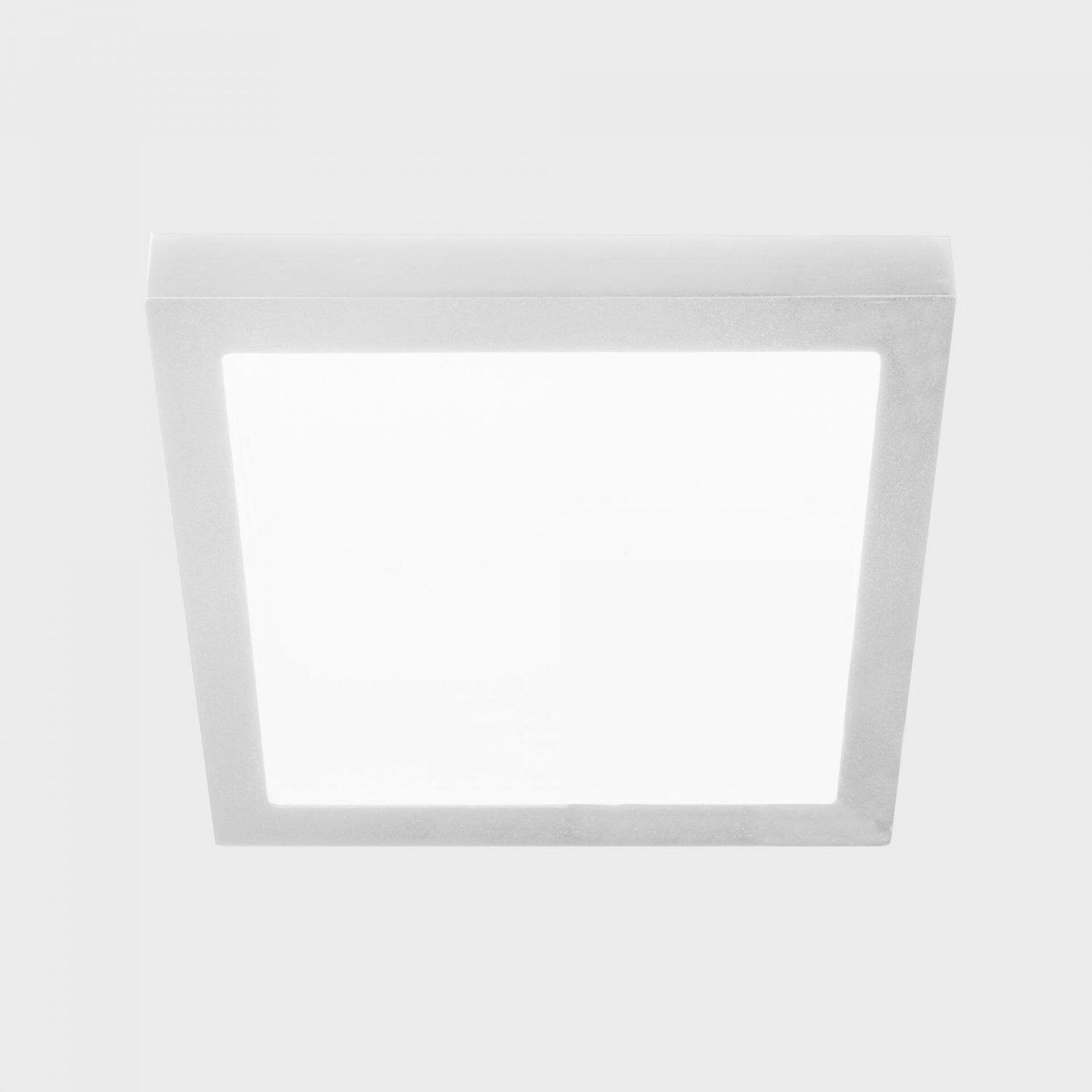 Levně KOHL LIGHTING KOHL-Lighting DISC SLIM SQ stropní svítidlo bílá 24 W 3000K 1-10V