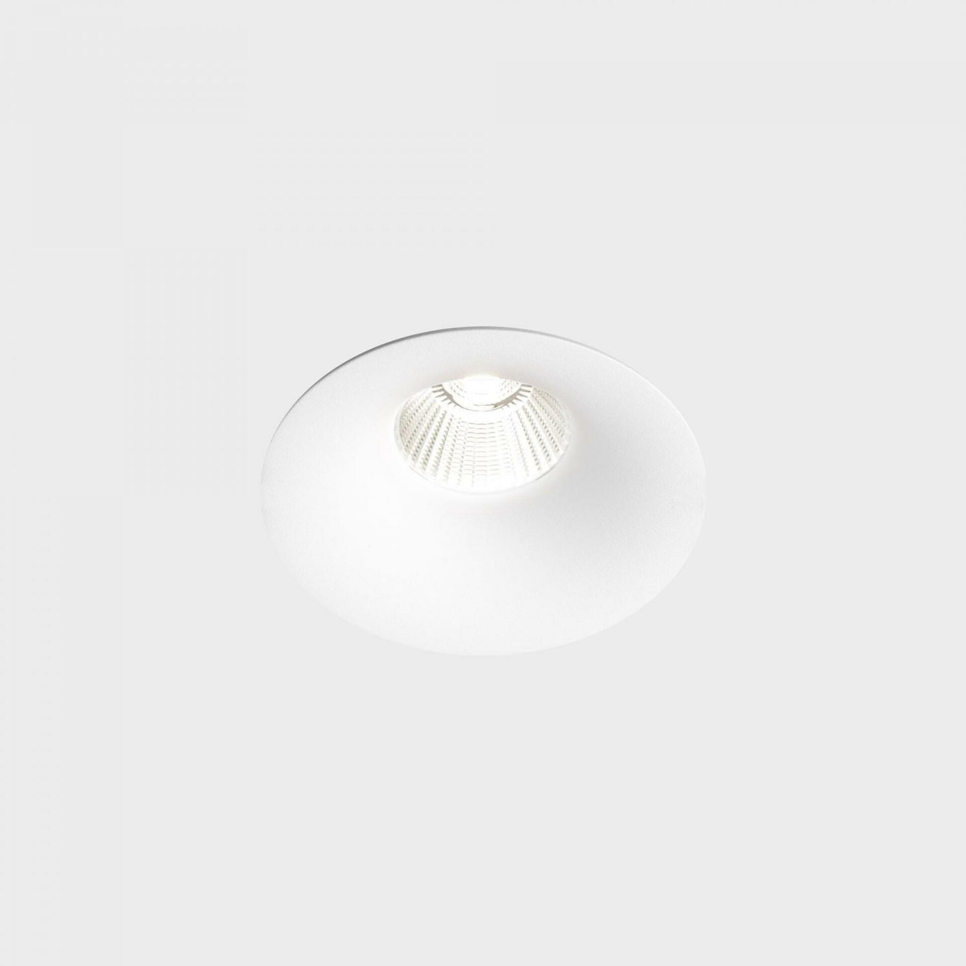 KOHL LIGHTING KOHL-Lighting LUXO zapuštěné svítidlo s rámečkem pr.85 mm bílá 38° 8W CRI 80 2700K Push