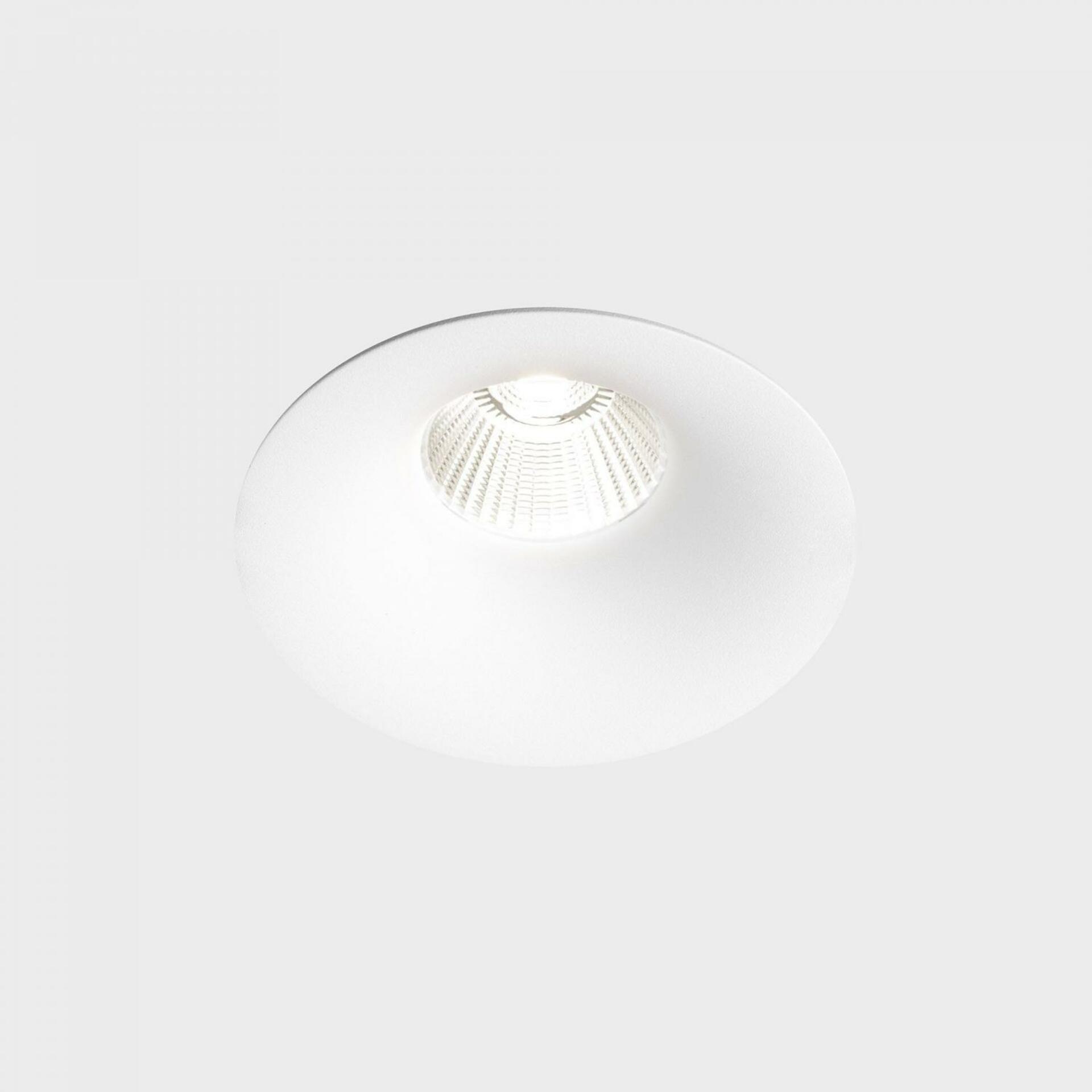 KOHL LIGHTING KOHL-Lighting LUXO zapuštěné svítidlo s rámečkem pr.120 mm bílá 38° 20W CRI 80 2700K 1.10V