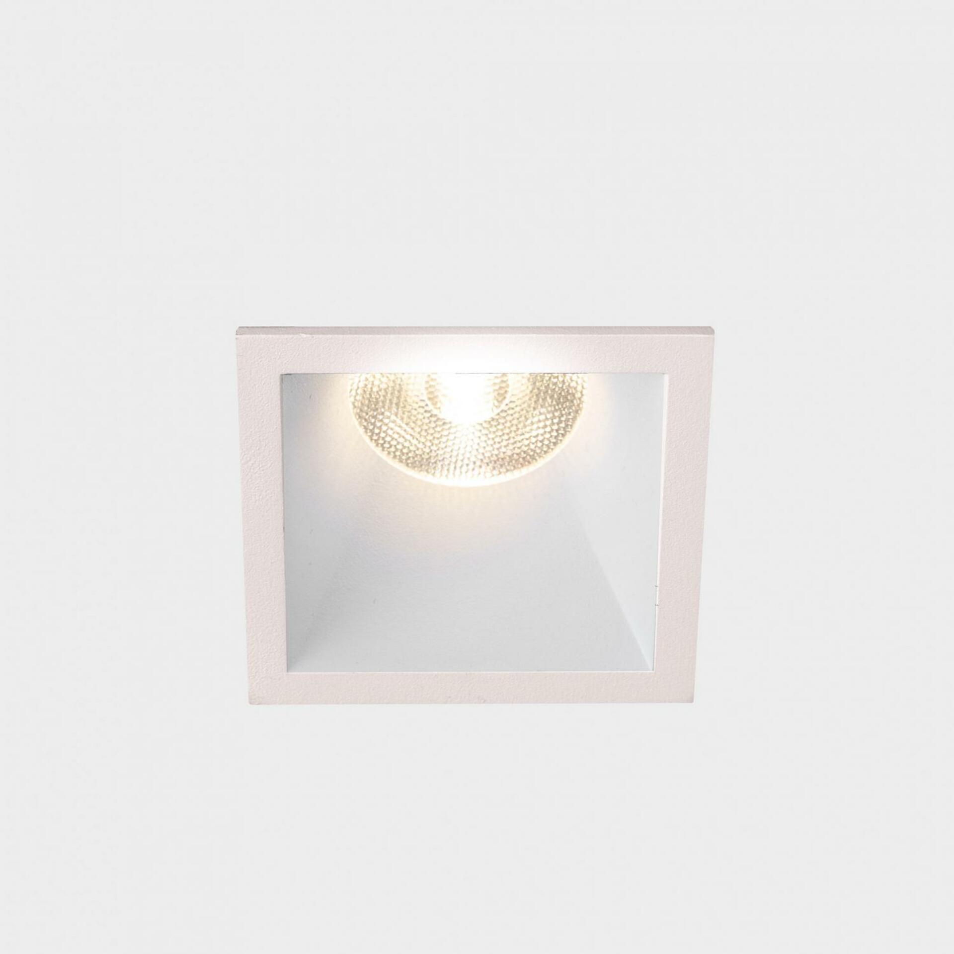 Levně KOHL LIGHTING KOHL-Lighting VERSUS MUZZY SQ zapuštěné svítidlo s rámečkem 56x56mm bílá 16° 9 W CRI 80 2700K Non-Dimm