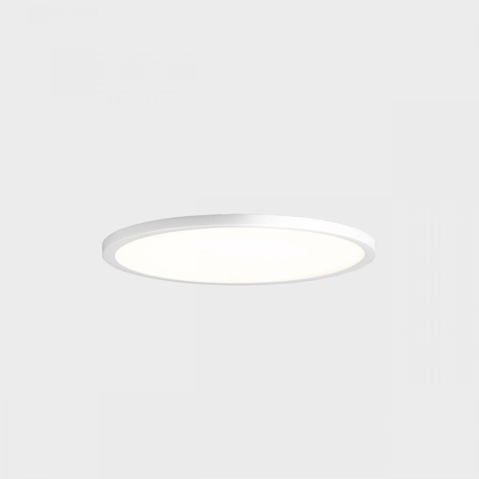 Levně KOHL LIGHTING KOHL-Lighting DISC SLIM zapuštěné svítidlo s rámečkem pr. 90 mm bílá 6 W CRI 80 3000K 1.10V