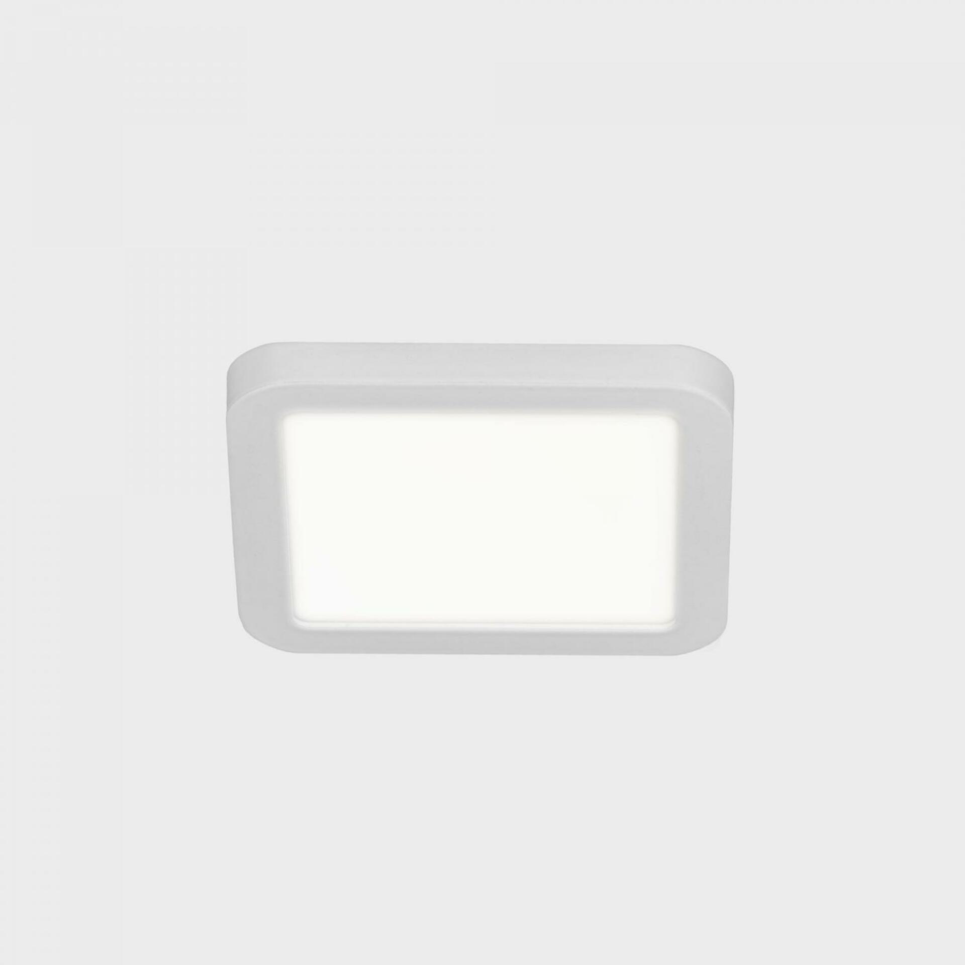 KOHL LIGHTING KOHL-Lighting DISC SLIM SQ zapuštěné svítidlo s rámečkem 225x225 mm bílá 24 W CRI 80 4000K DALI