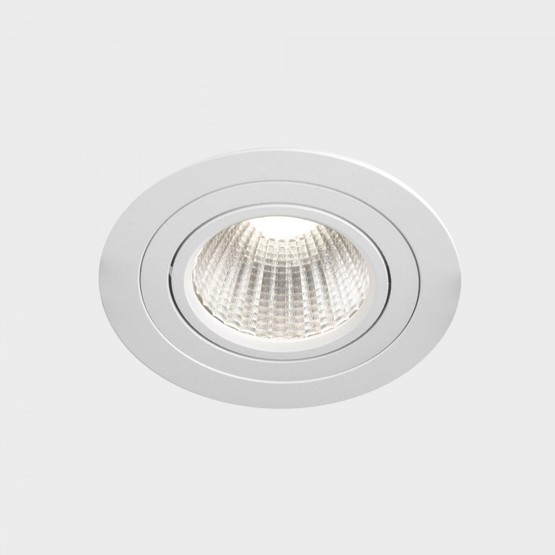 KOHL LIGHTING KOHL-Lighting REBECCA zapuštěné svítidlo s rámečkem pr. 93 mm bílá 35° 10 W CRI 90 3000K Phase Cut
