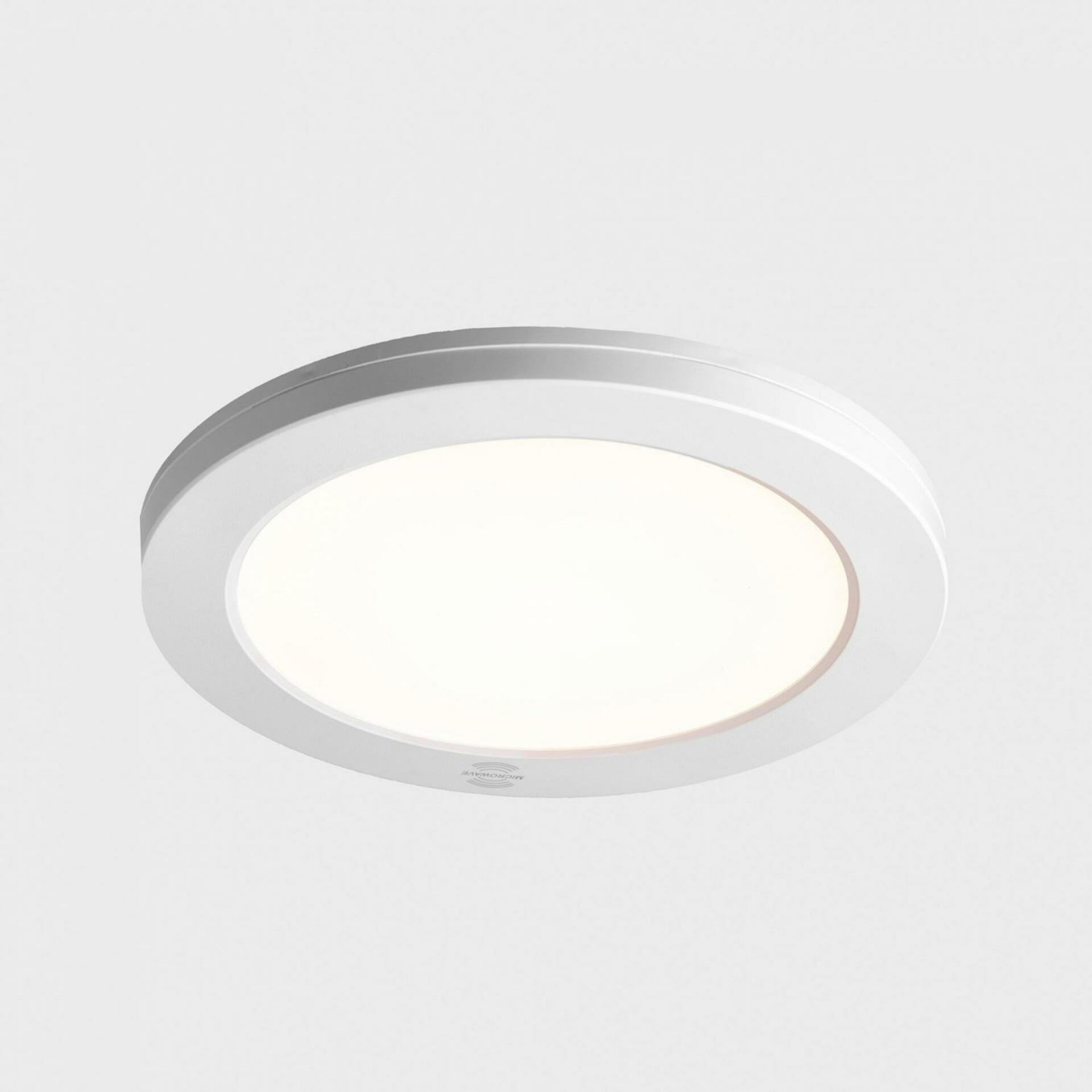 KOHL LIGHTING KOHL-Lighting DISC DETEK K-SLECT SENSOR stropní svítidlo pr.220 mm bílá 18 W CRI 80 3CCT 3000K-4000K-6000K Non-Dimm