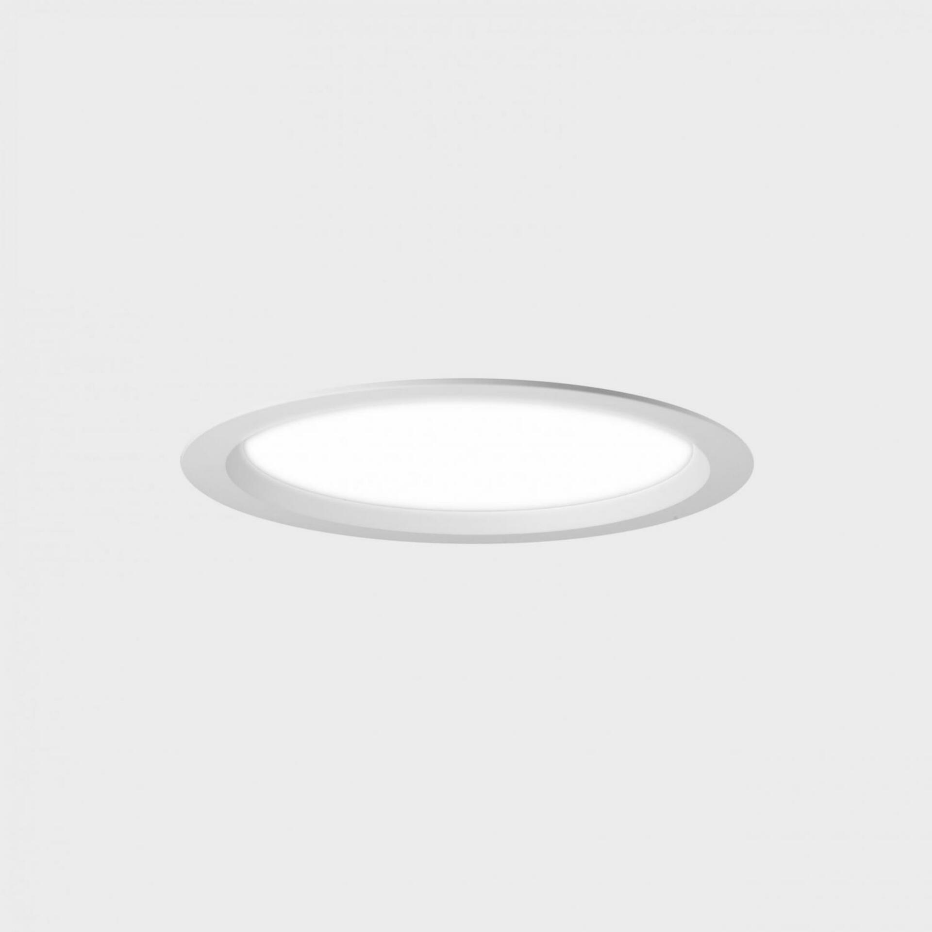 KOHL LIGHTING KOHL-Lighting LIM LACUS zapuštěné svítidlo s rámečkem pr. 142 mm bílá 15 W CRI 80 3000K Non-Dimm