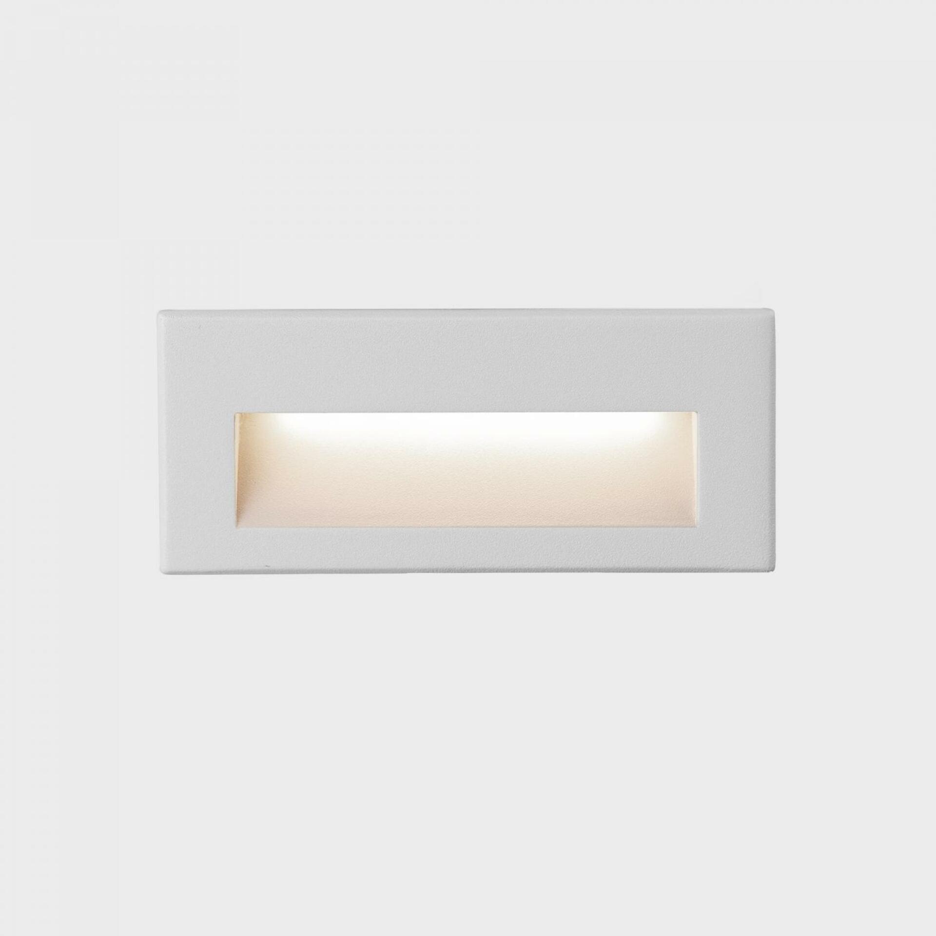 KOHL LIGHTING KOHL-Lighting MAILBOX zapuštěné svítidlo do zdi 137x82 mm šedá 4 W CRI 80 3000K Non-Dimm