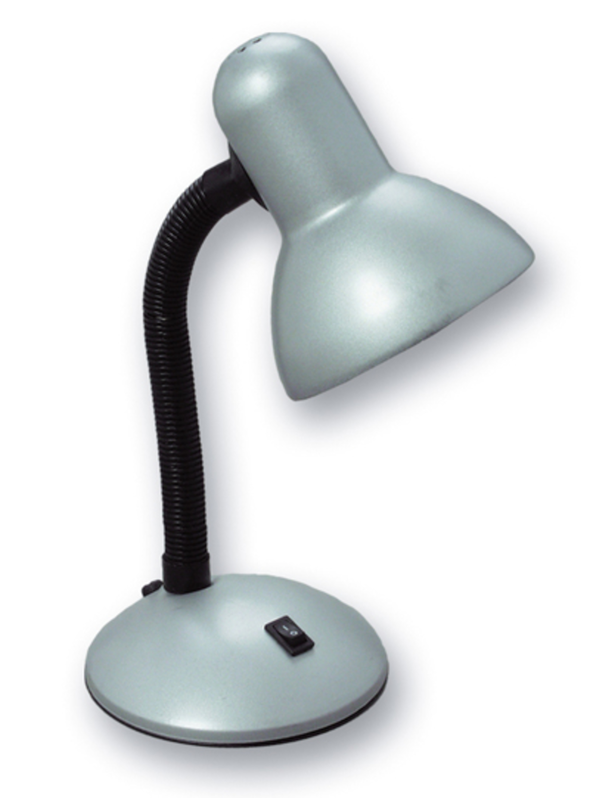 Ecolite Lampa stolní šedá L077M-STR