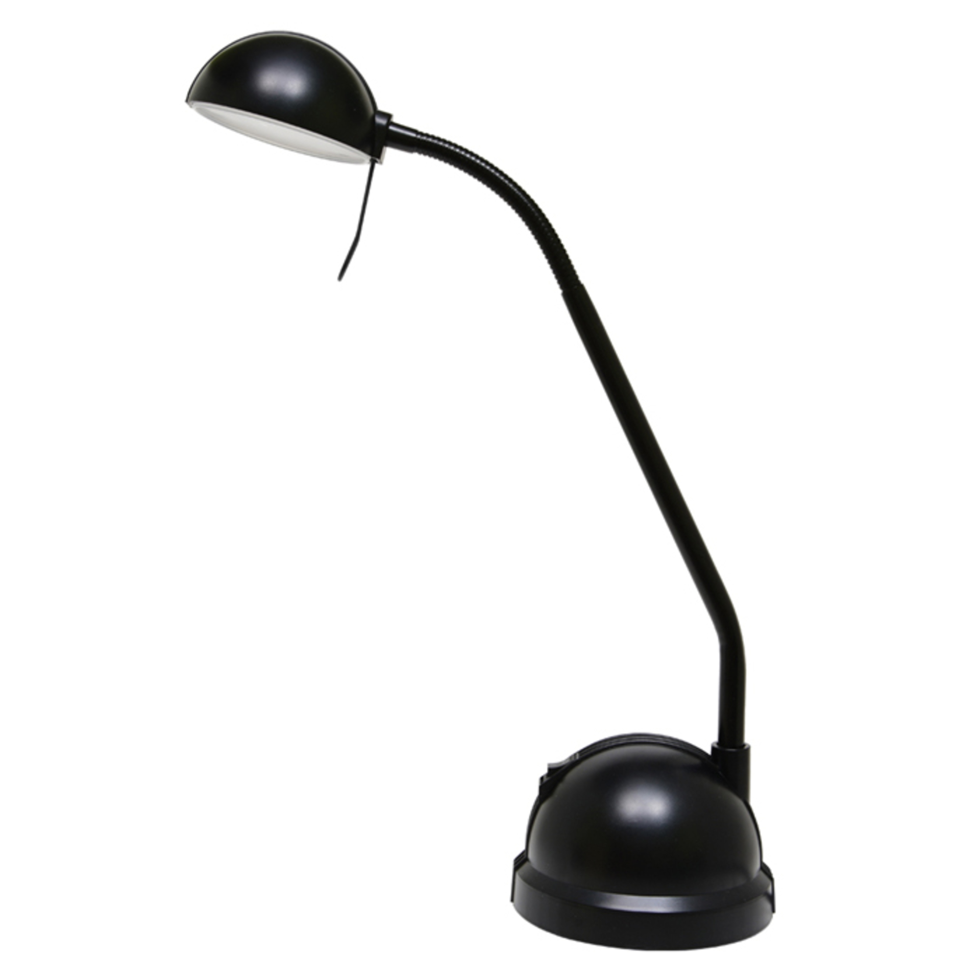 Ecolite Lampa stol. LED, 8W, 630lm, 4000K, černá L460-LED/CR