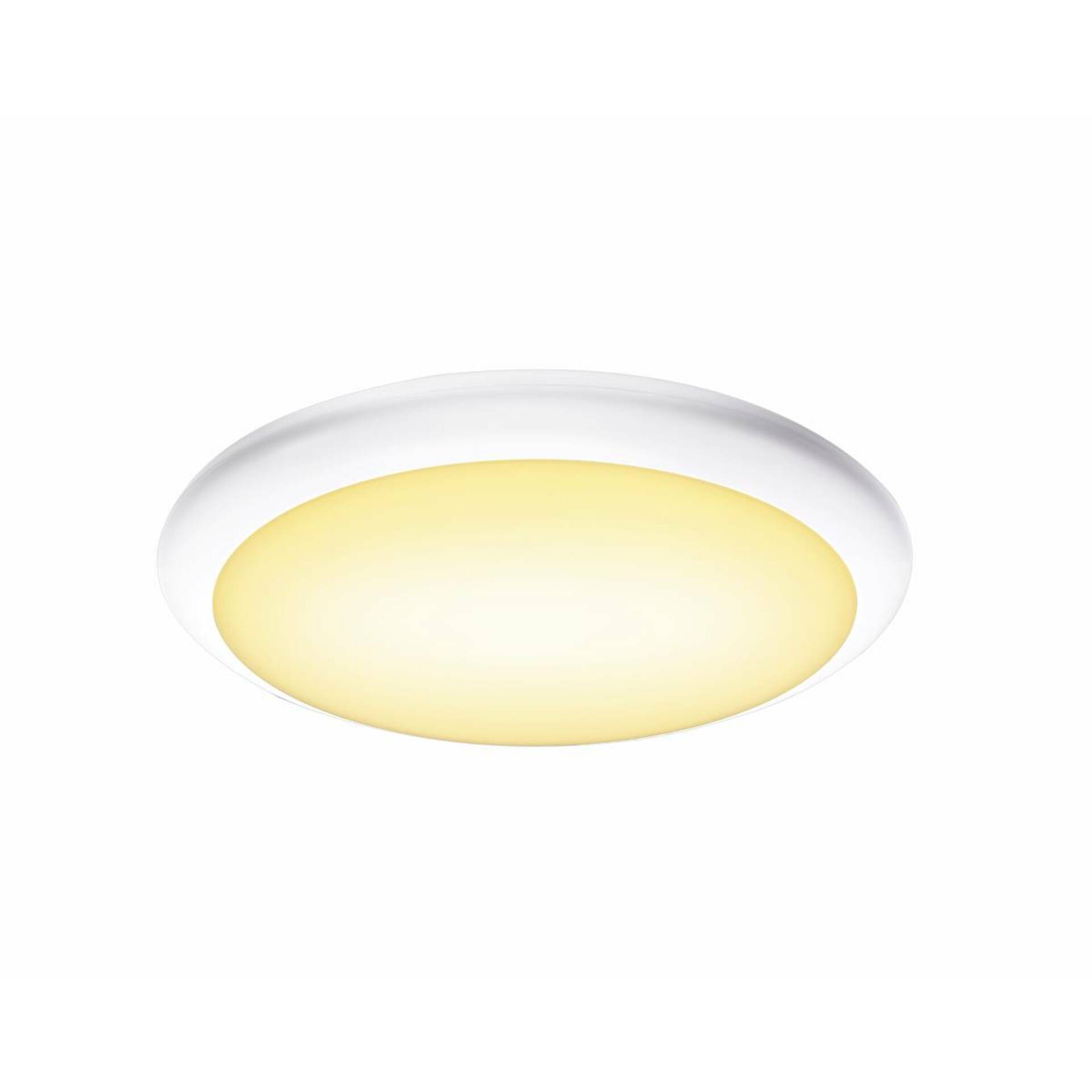 SLV BIG WHITE RUBA 10 CW Sensor LED, venkovní nástěnné a stropní nástavbové svítidlo, bílá, IP65 3000/4000K 1001912