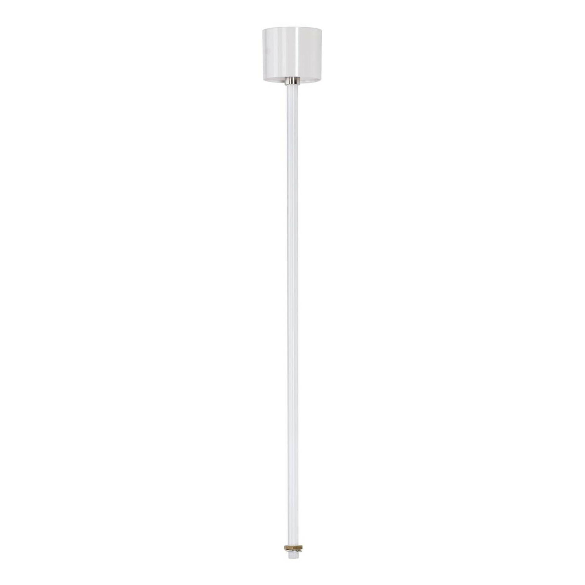 SLV BIG WHITE VÝKYVNÝ závěs pro vysokonapěťovou 3fázovou nástavnou přípojnici EUTRAC, pevný, bílý, 60 cm, závit M13 1001529