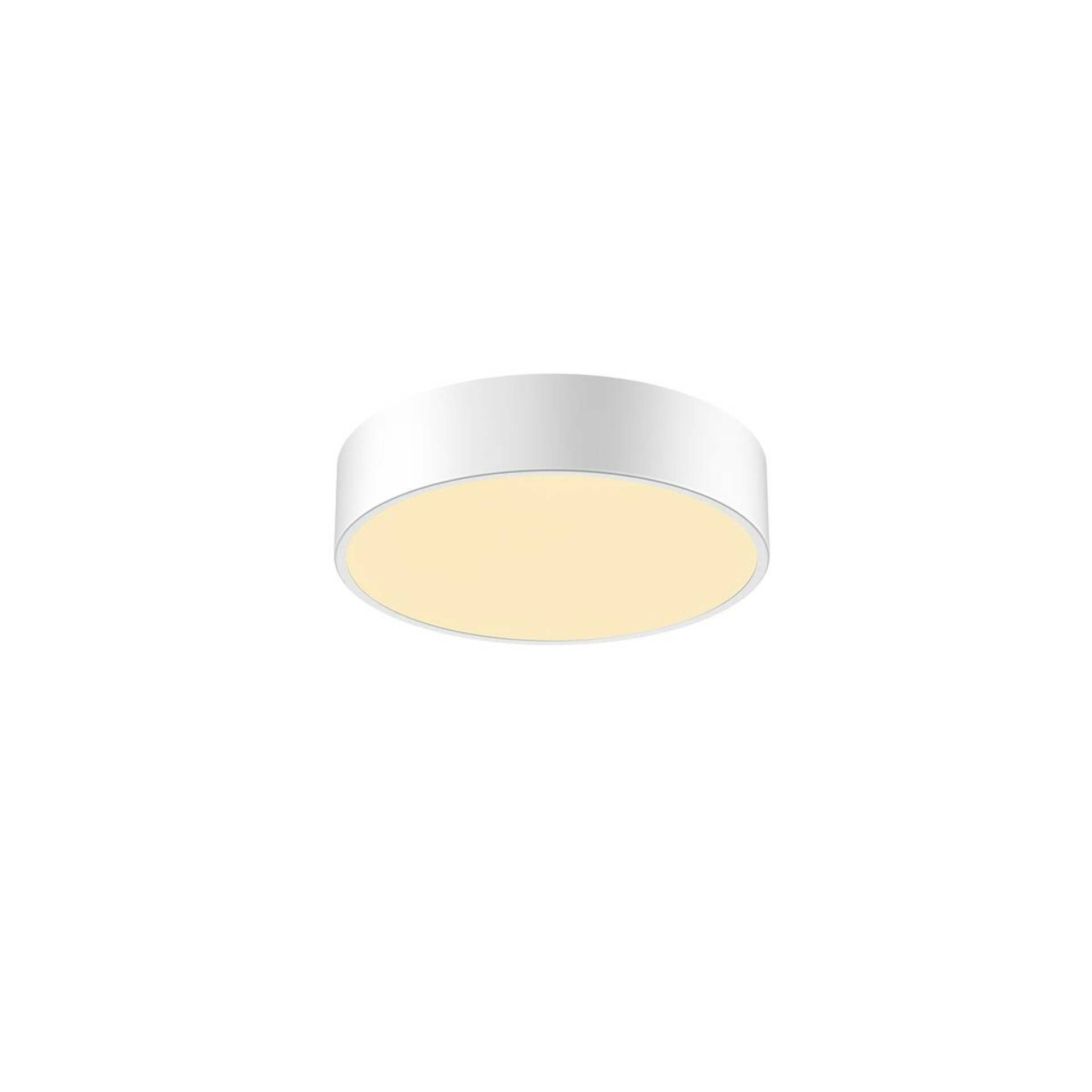 SLV BIG WHITE MEDO 30 CW AMBIENT LED, vnitřní nástěnné a stropní nástavbové svítidlo, TRIAC, bílá, 3000/4000K 1001881