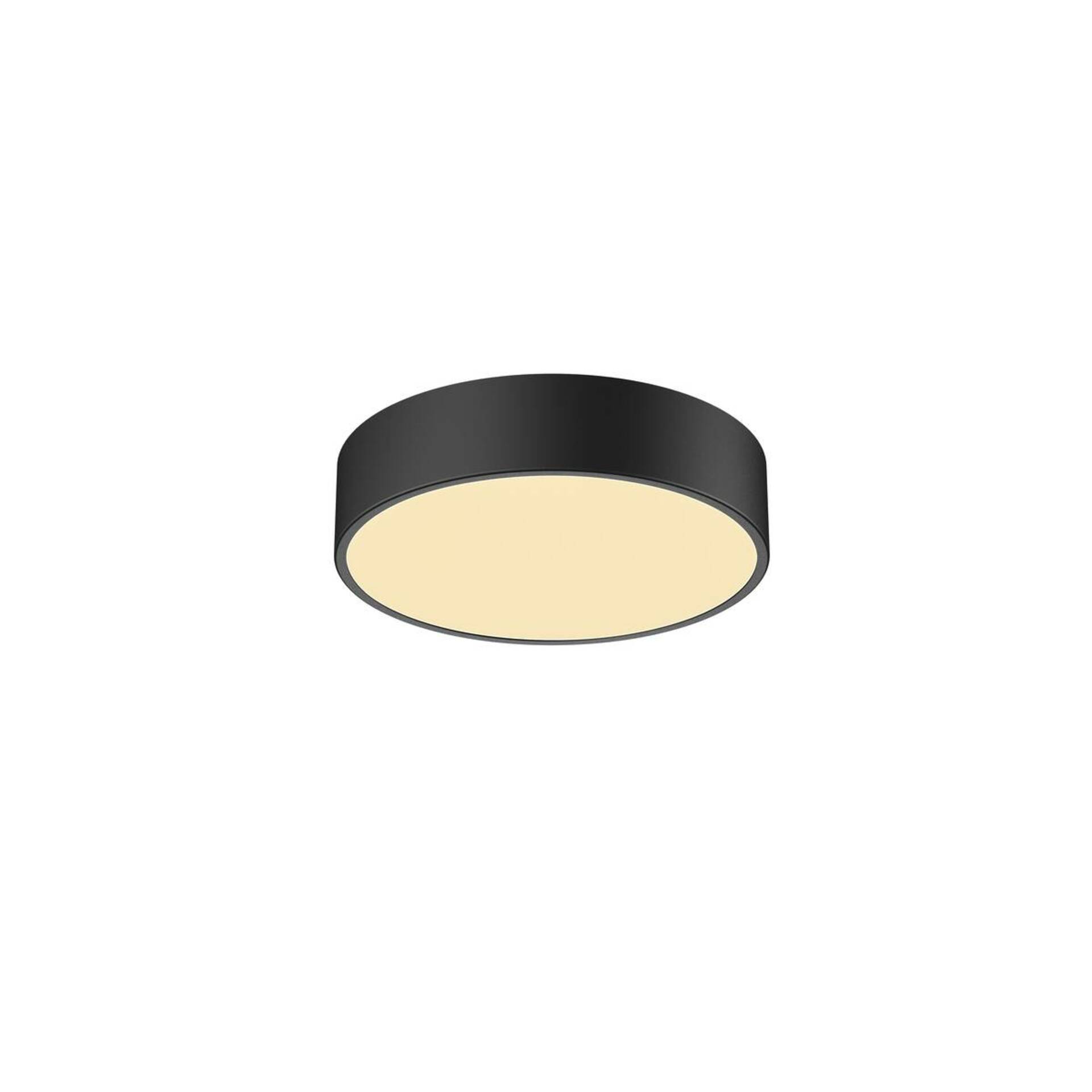 SLV BIG WHITE MEDO 30 CW AMBIENT LED, vnitřní nástěnné a stropní nástavbové svítidlo, DALI, černá, 3000/4000K 1001889