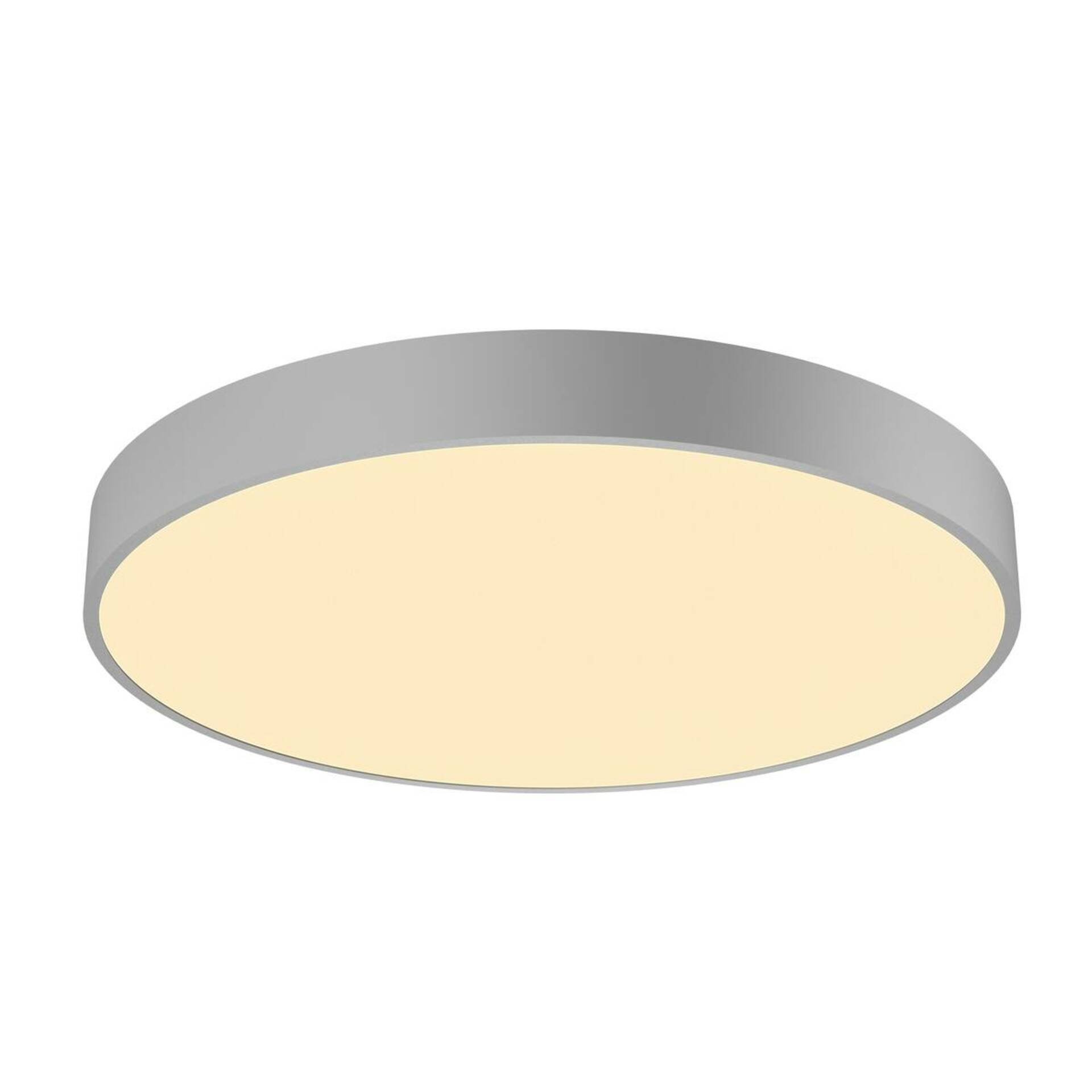 SLV BIG WHITE MEDO 60 CW AMBIENT LED, vnitřní nástěnné a stropní nástavbové svítidlo, DALI, stříbrošedá, 3000/4000K 1001899