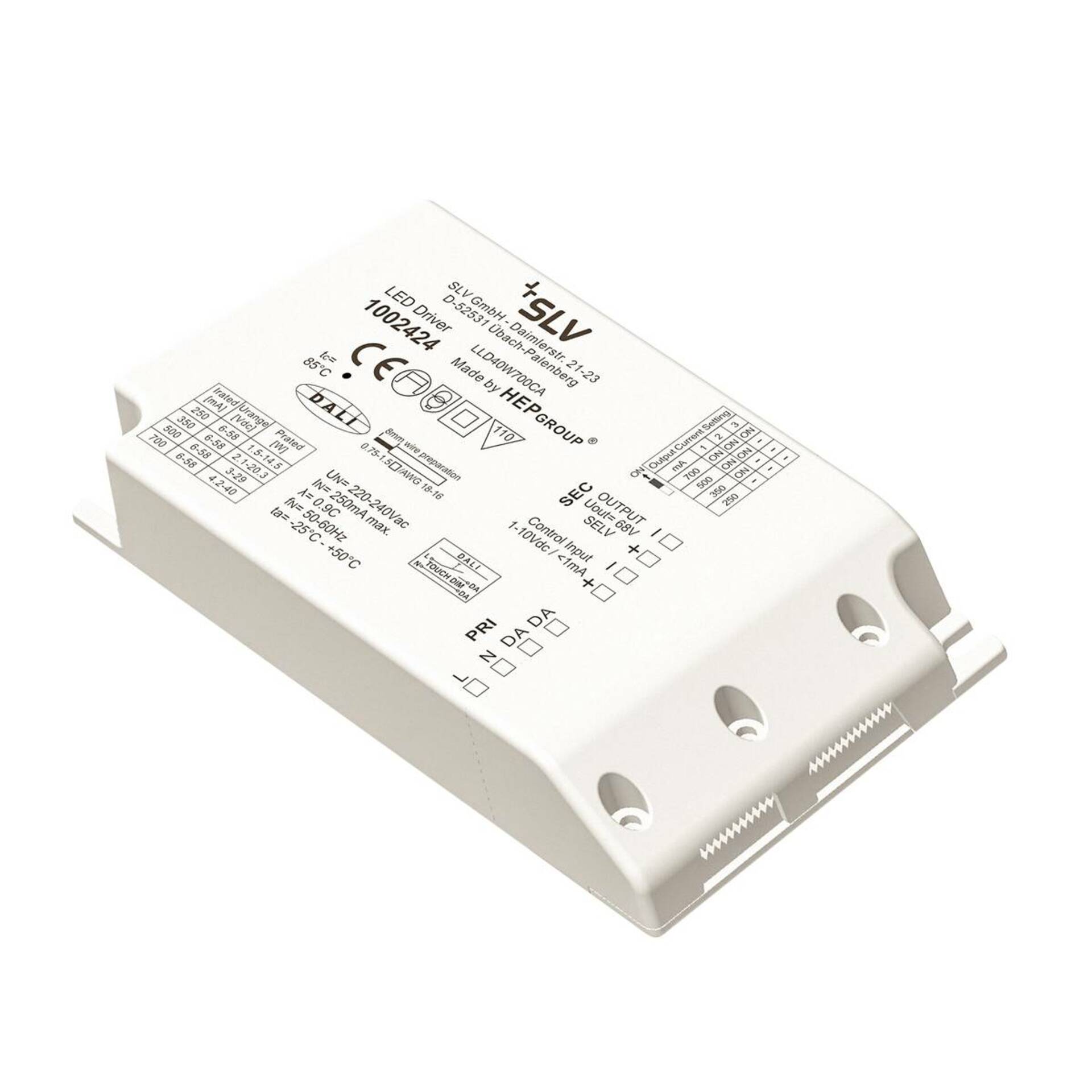 SLV BIG WHITE ovladač LED MEDO 400 stmívatelný DALI/1-10V 1002424