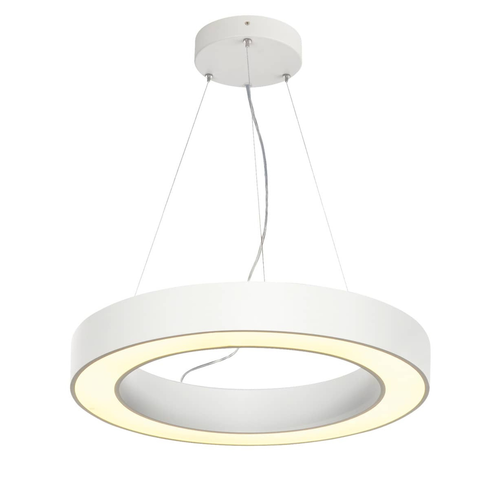 SLV BIG WHITE MEDO RING 60 DALI Indoor, závěsné LED svítidlo, bílé, 3000K 1002891