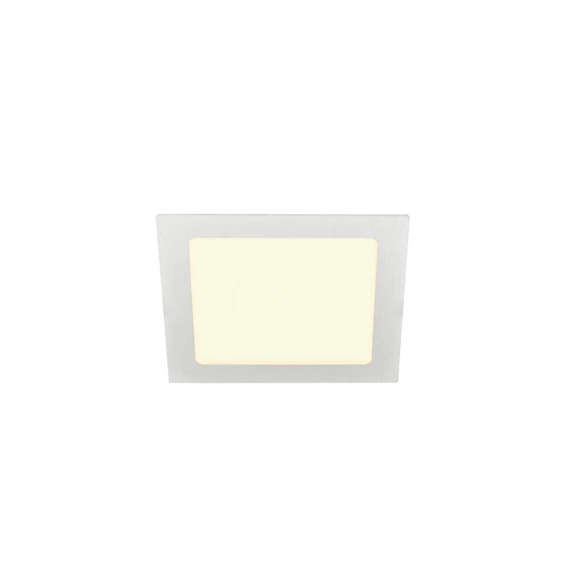 SLV BIG WHITE SENSER 18 Indoor, stropní LED svítidlo, hranaté, bílé, 3000K 1003012