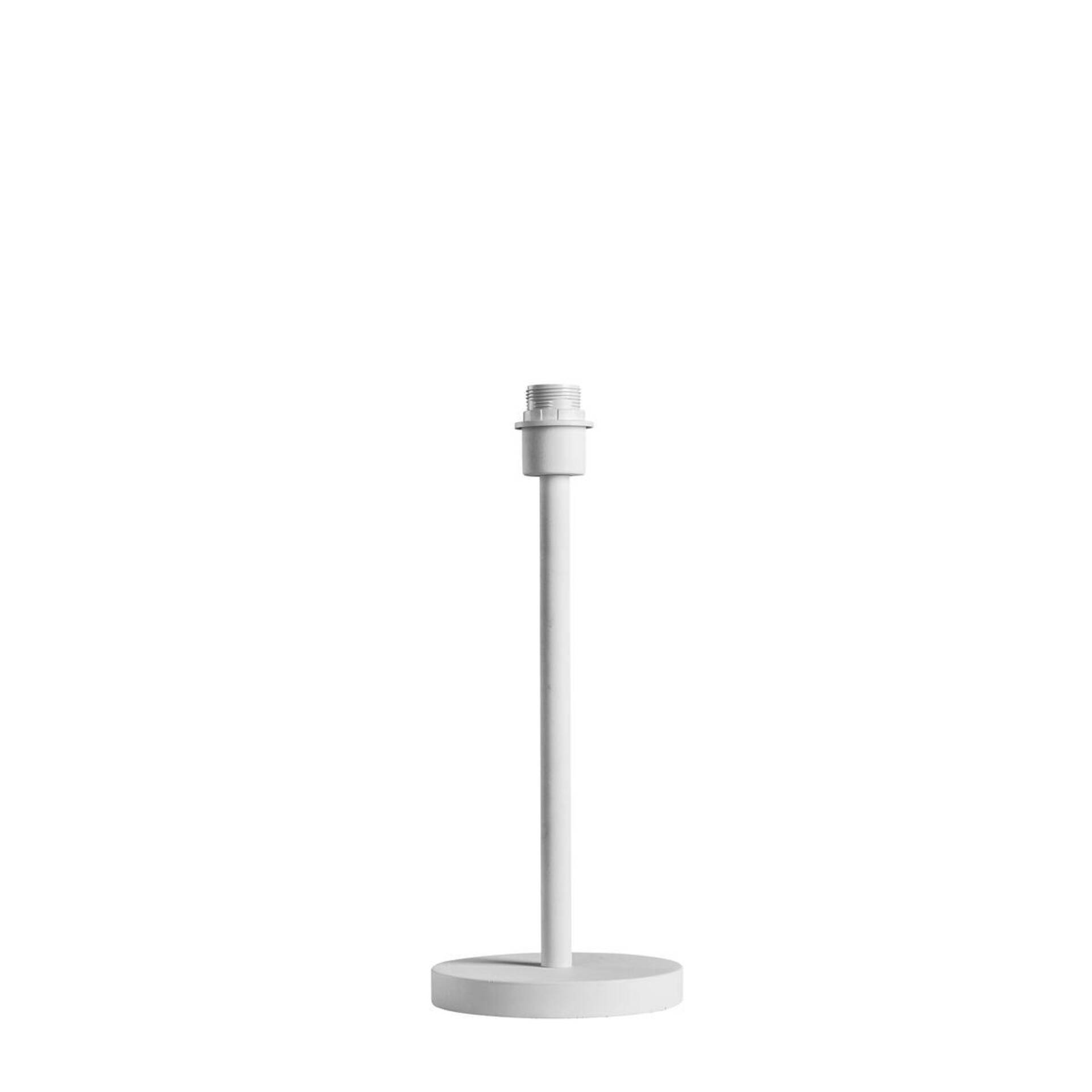 SLV BIG WHITE Podstavec stolního svítidla FENDA I E27 Indoor, stolní svítidlo, bílé, bez stínítka 1003030