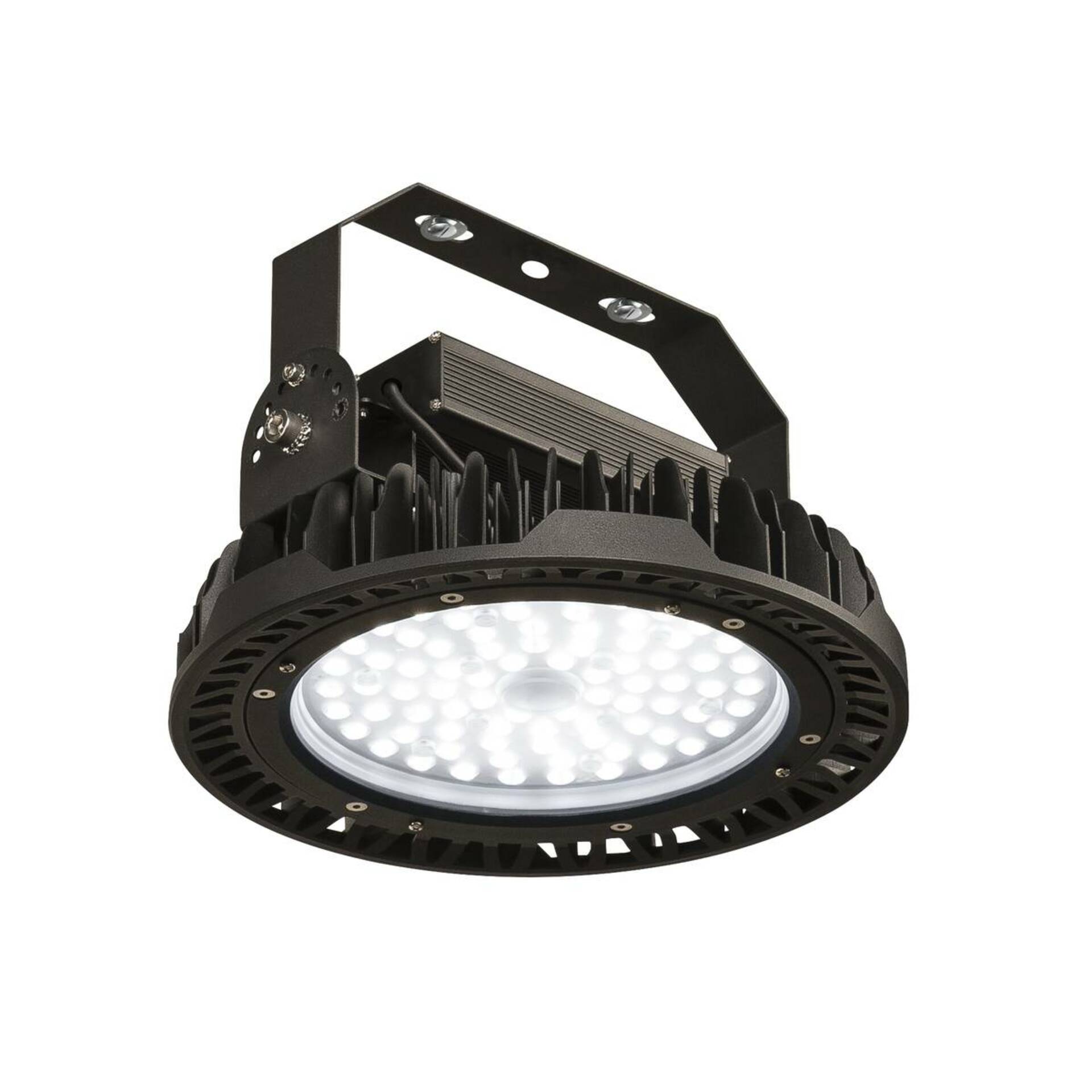 SLV BIG WHITE PARA FLAC DALI závěsné svítidlo, LED, 4000K, černé, 100W, IP65 1003107