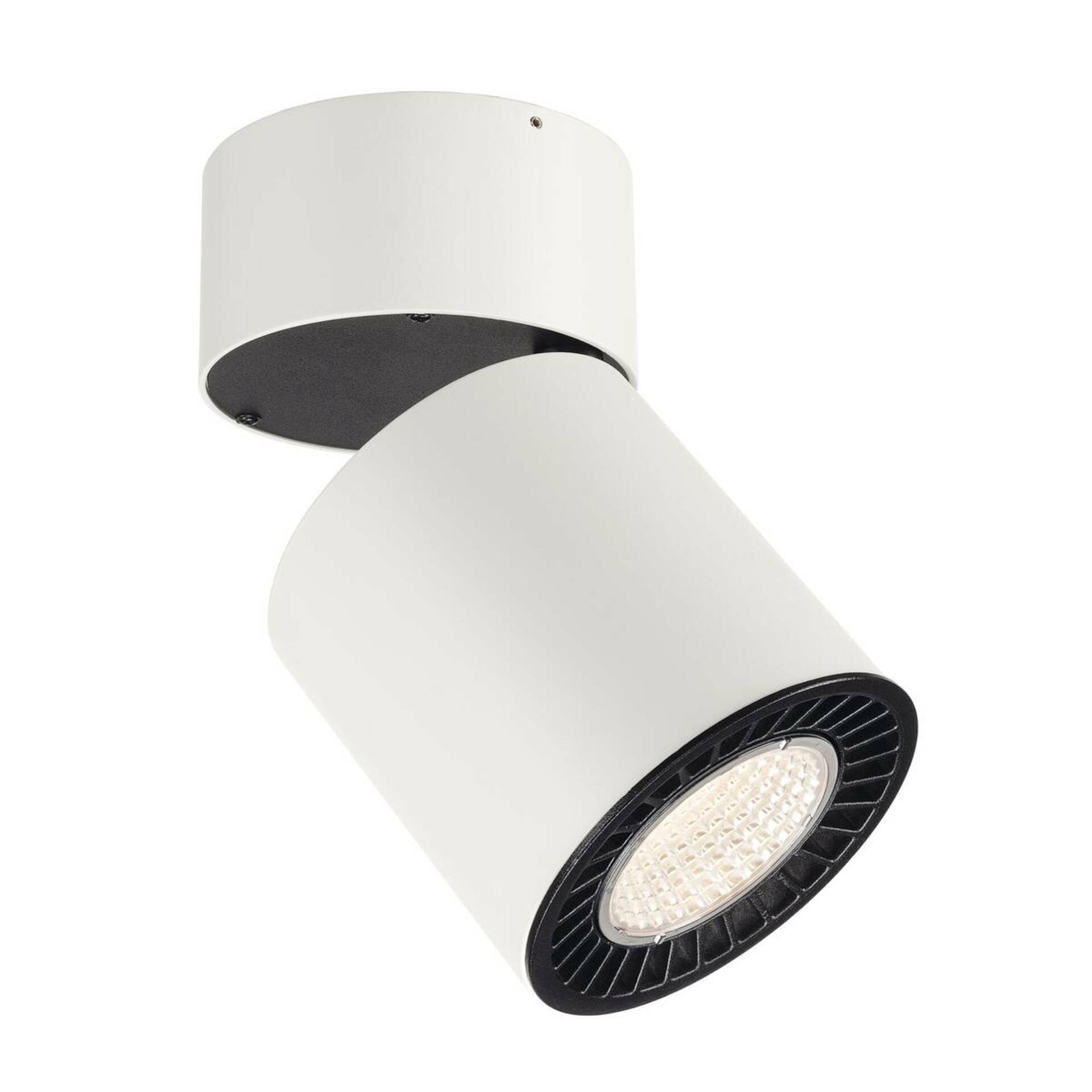 SLV BIG WHITE SUPROS MOVE CL LED vnitřní stropní přisazené svítidlo, kruhové, bílá, 3000K, reflektoru 60°, CRI90, 3380lm 1003284