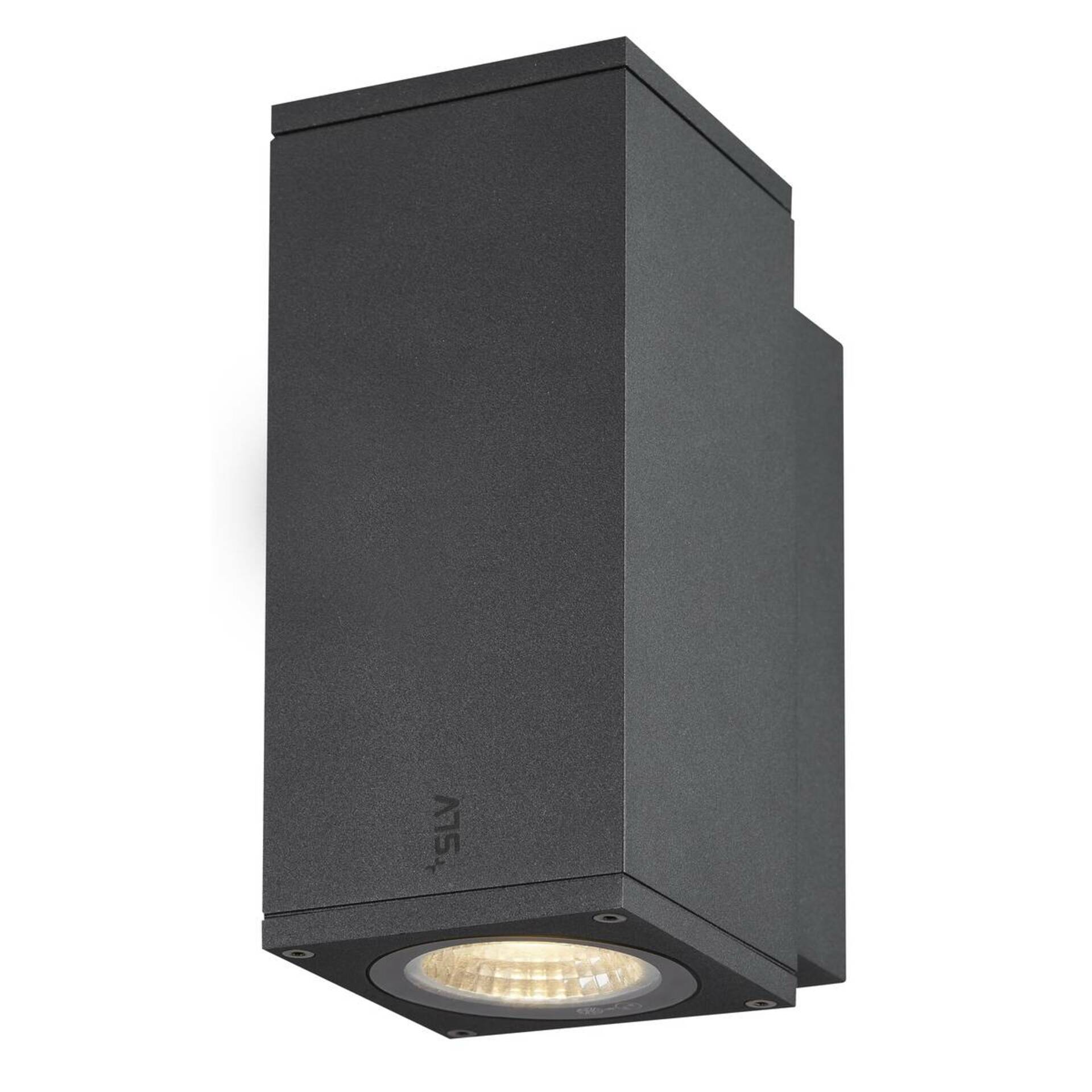 SLV BIG WHITE ENOLA SQUARE S single Outdoor, nástěnné LED svítidlo, antracitové 1003416