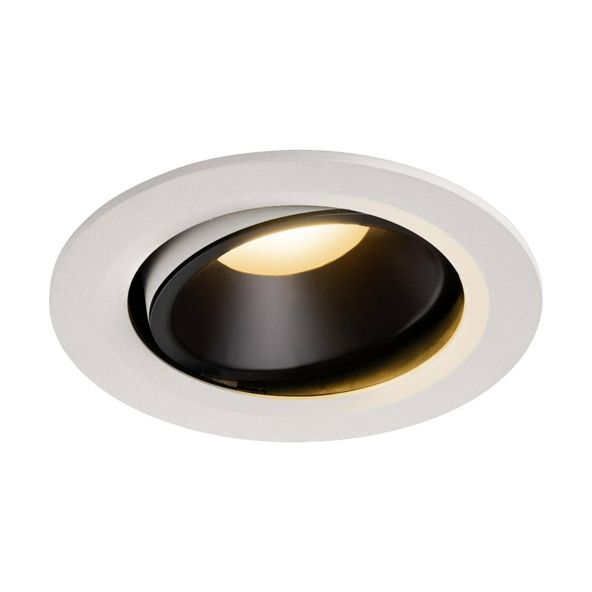 SLV BIG WHITE NUMINOS MOVE DL L vnitřní LED zápustné stropní svítidlo bílá/černá 2700 K 20° otočné a výkyvné 1003637
