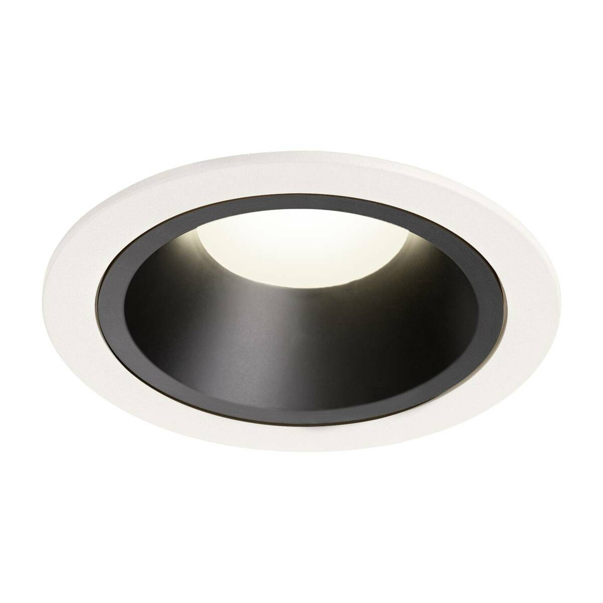 SLV BIG WHITE NUMINOS DL L vnitřní LED zápustné stropní svítidlo bílá/černá 4000 K 20° kardan, otočné a výkyvné 1003973