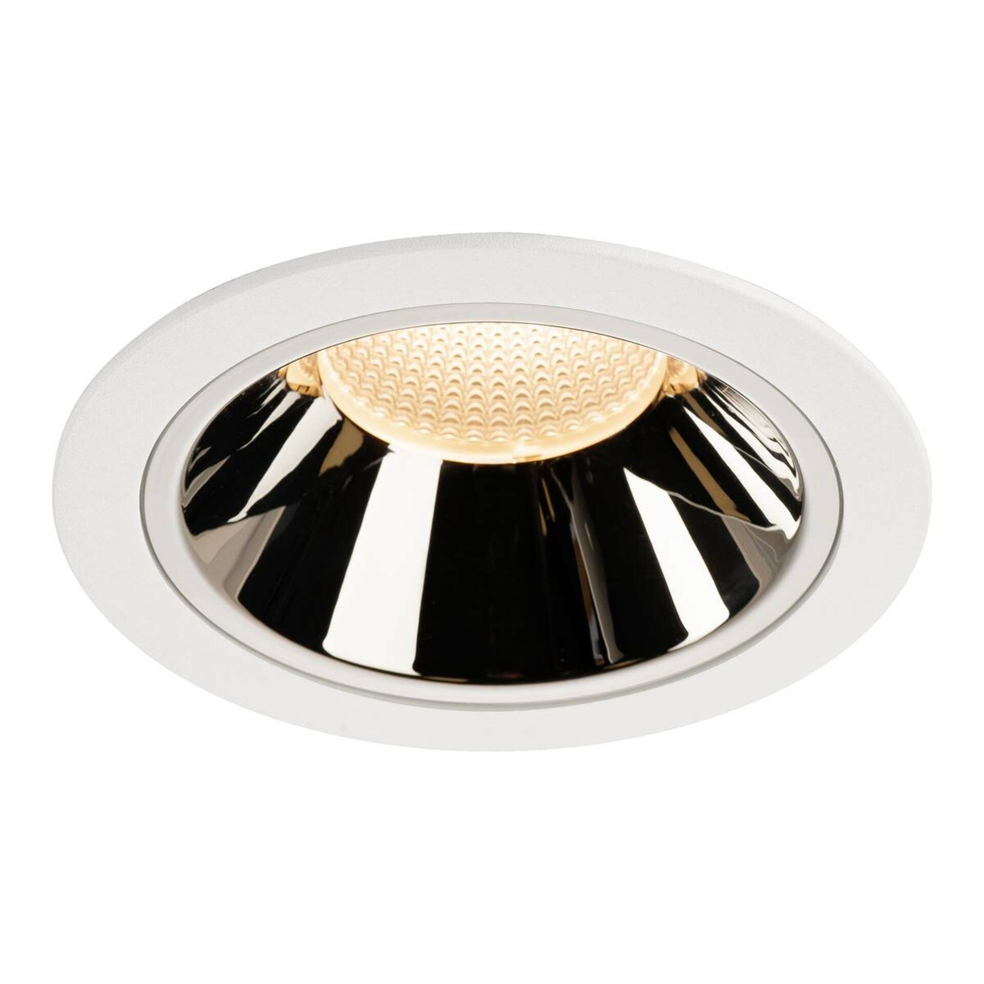 SLV BIG WHITE NUMINOS DL XL vnitřní LED zápustné stropní svítidlo bílá/chrom 2700 K 20° 1003999