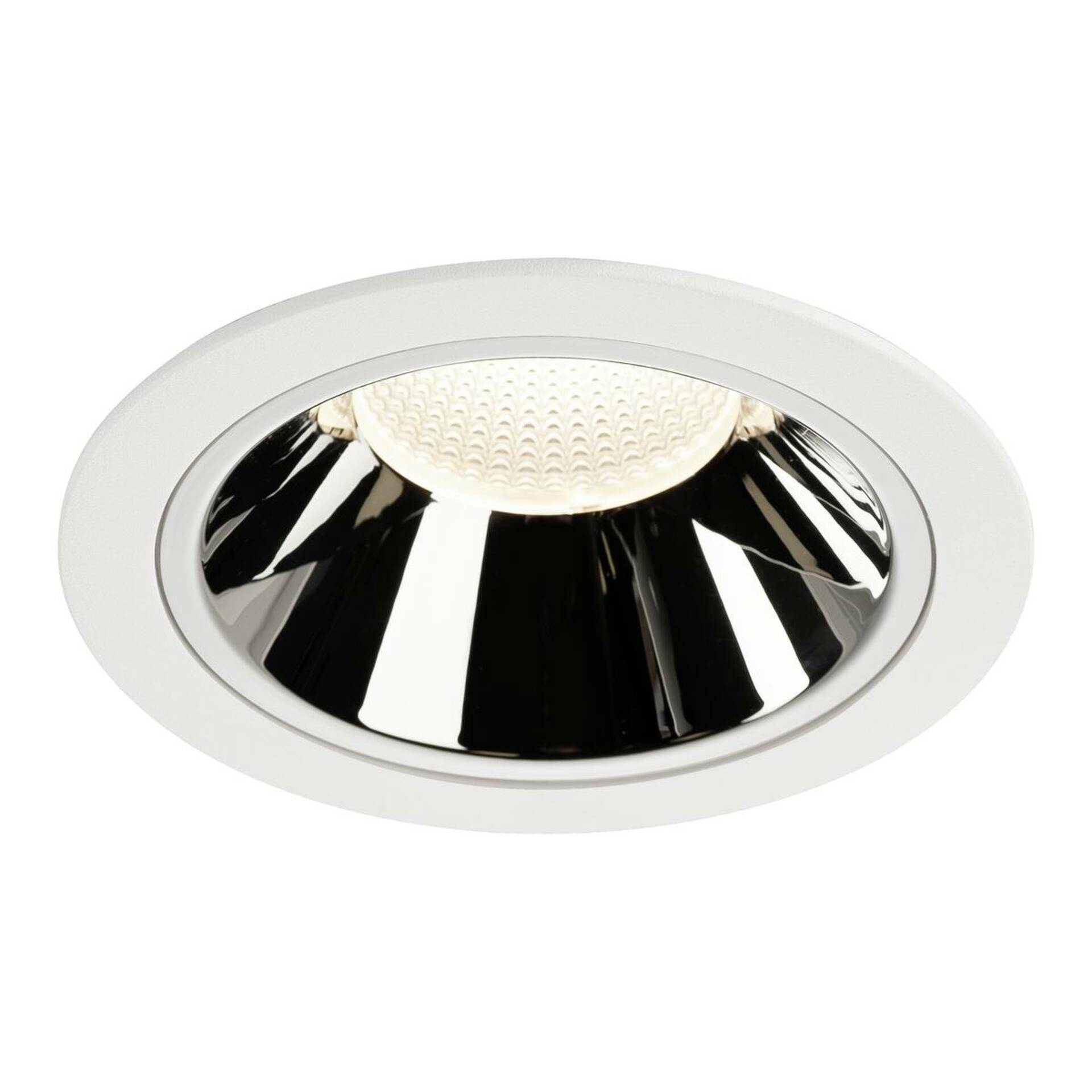 SLV BIG WHITE NUMINOS DL XL vnitřní LED zápustné stropní svítidlo bílá/chrom 4000 K 20° 1004047