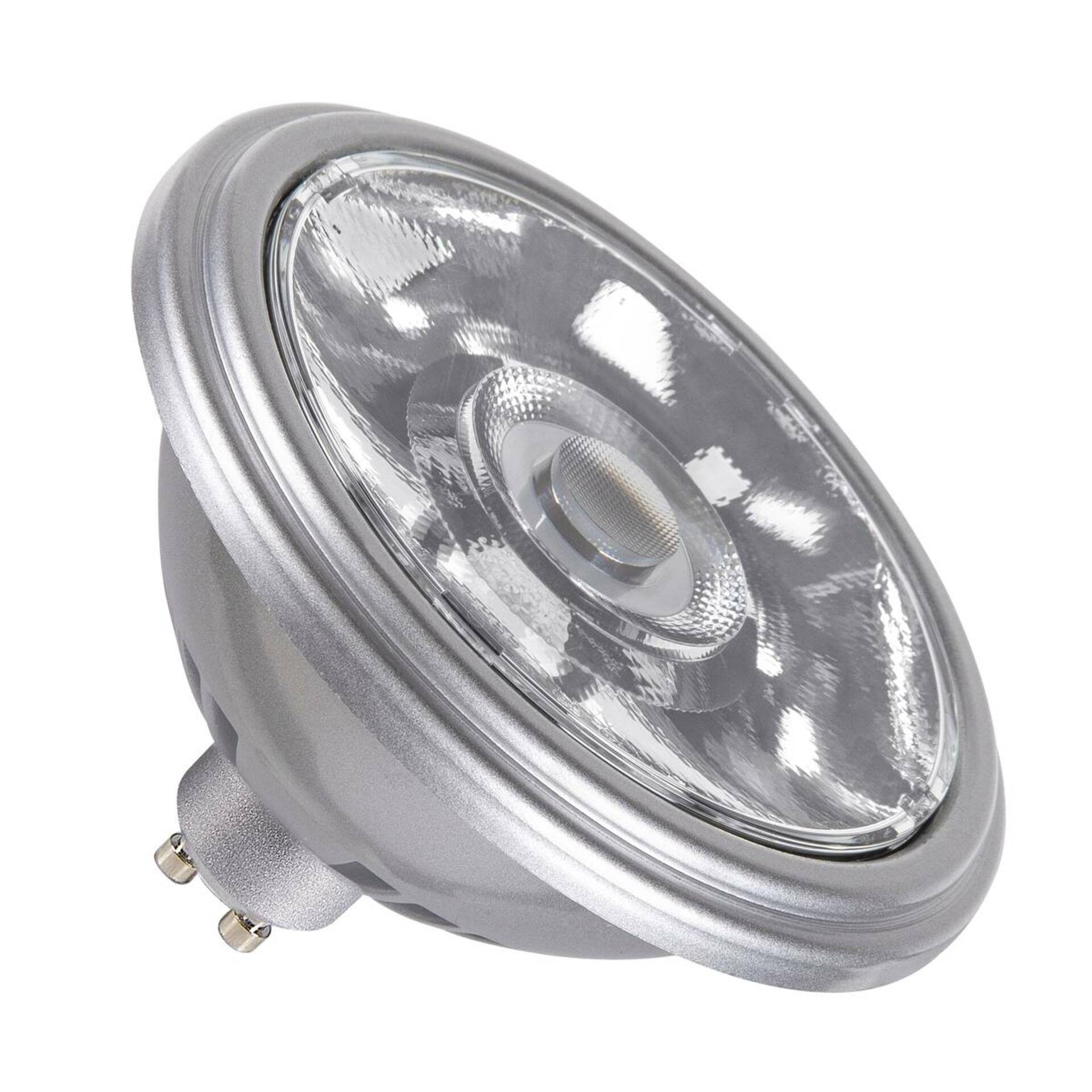 SLV BIG WHITE QPAR111 GU10 LED světelný zdroj stříbrný 12,5 W 2700 K CRI 90 10° 1005275