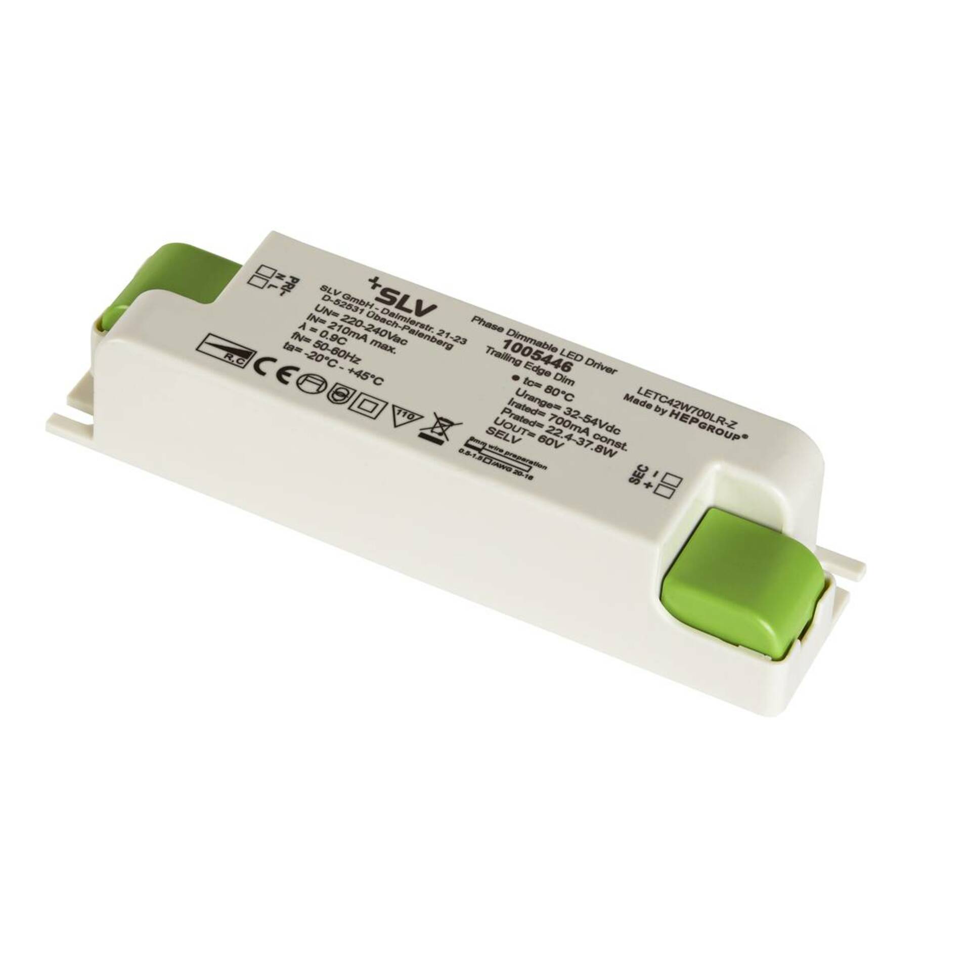 Levně SLV BIG WHITE LED driver 40 W 700 mA PHASE 1005446