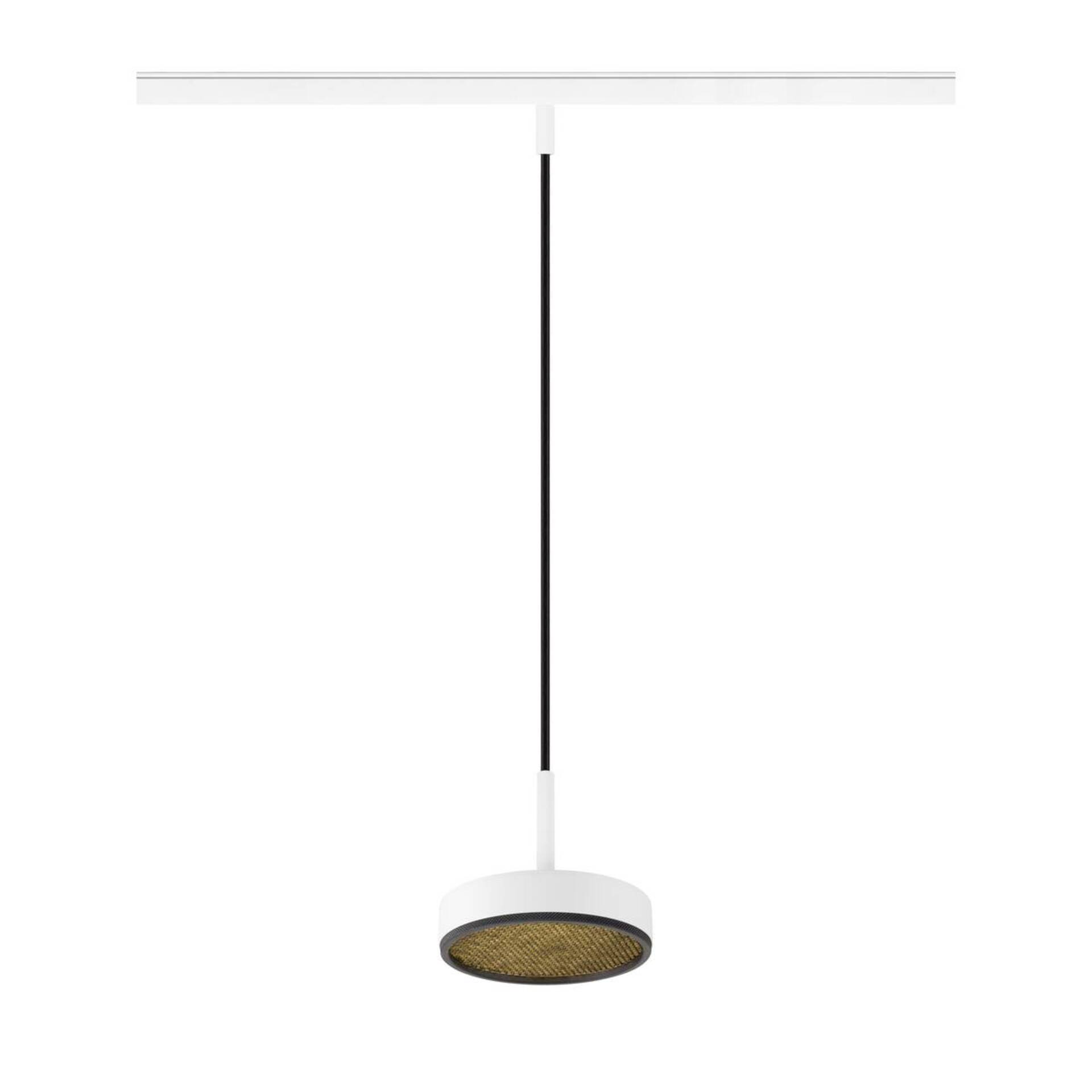 Levně BIG WHITE SLV GRIP! FLAT 48V závěsné svítidlo, DALI, délka závěsu 200 cm, 2700/3000 K, bílá / černá 1009019