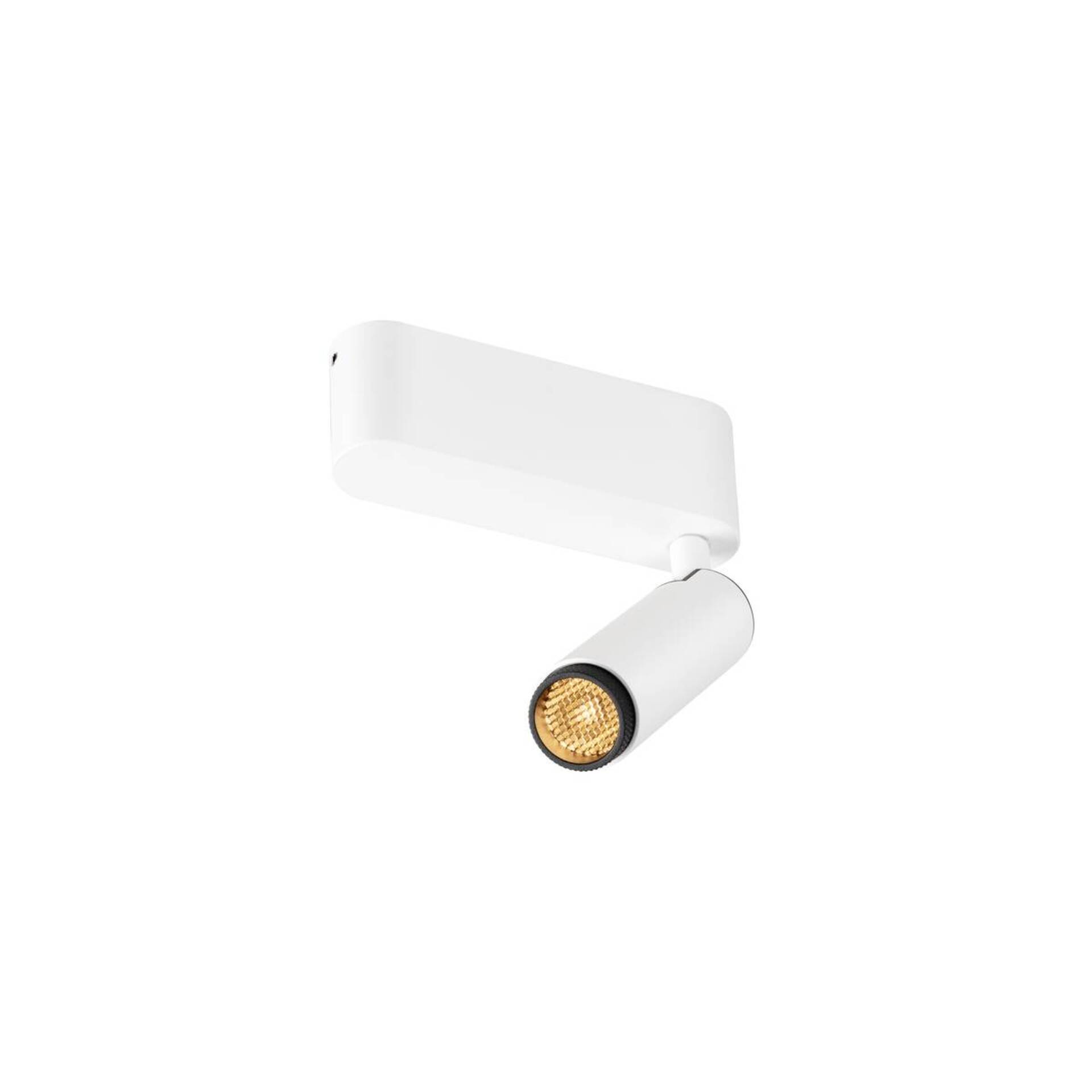 Levně BIG WHITE SLV GRIP! S Povrchové stropní svítidlo, jednoduché, PHASE, 2700 K, 11 W, 29°, bílá / černá 1009036