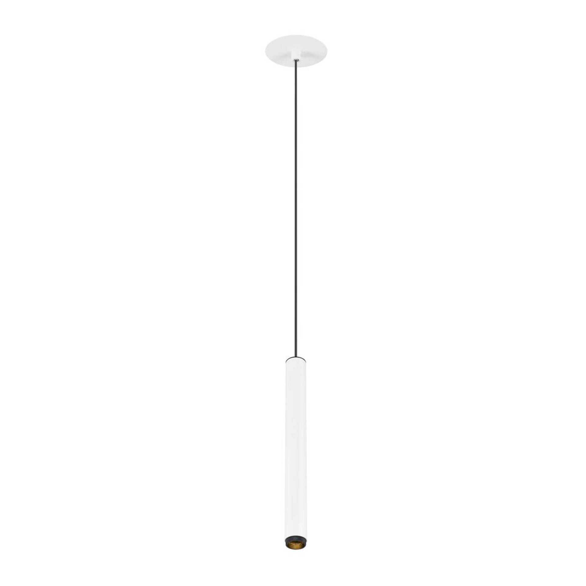 Levně BIG WHITE SLV GRIP! S závěsné svítidlo, PHASE, délka závěsu 200 cm, 3000 K, 29°, bílá / černá 1009061