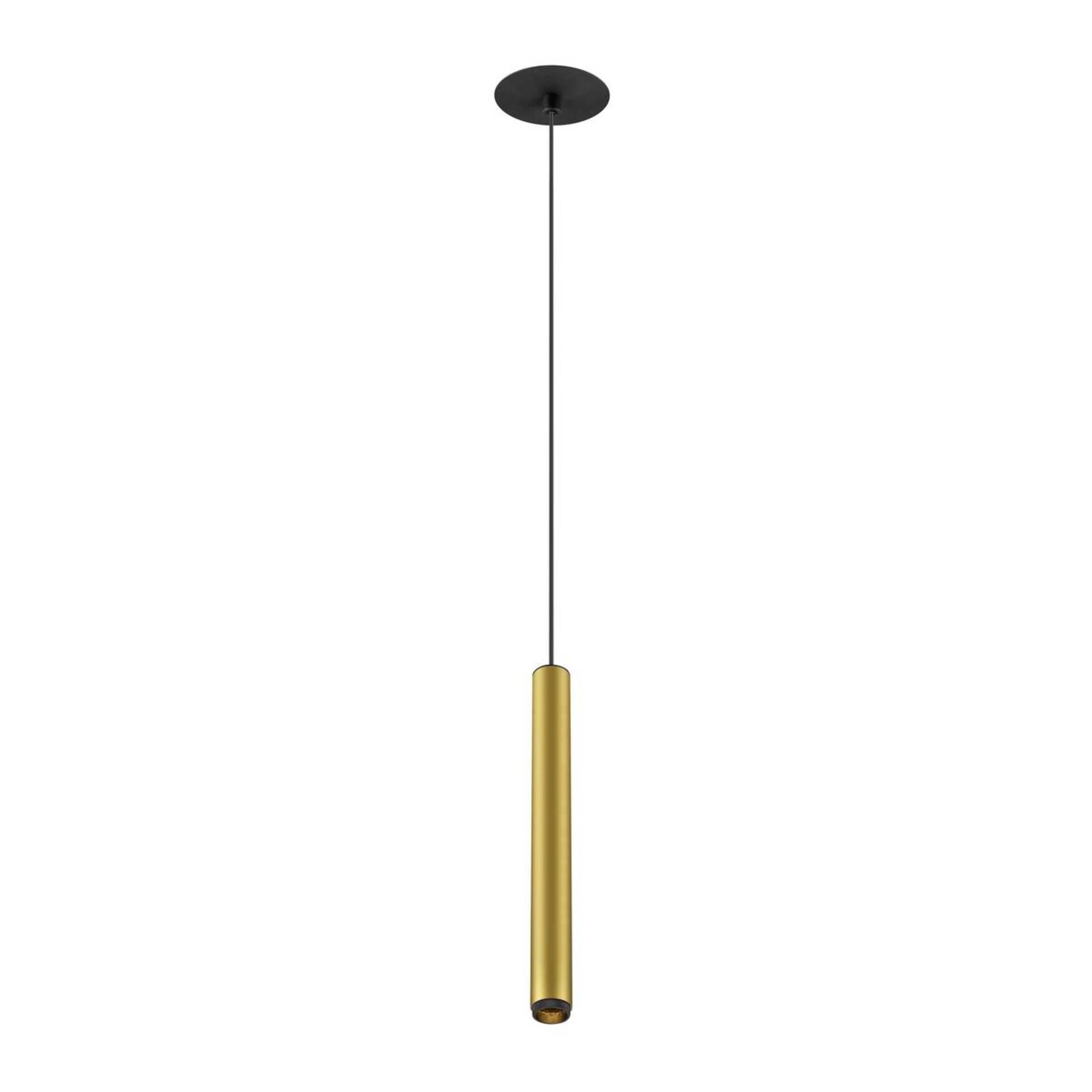 Levně BIG WHITE SLV GRIP! S závěsné svítidlo, PHASE, délka závěsu 200 cm, 3000 K, 29°, zlatá / černá 1009067