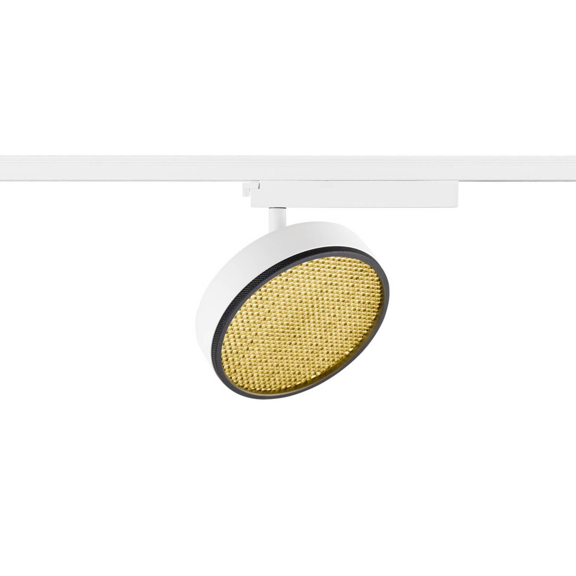 Levně BIG WHITE SLV GRIP! FLAT 1~Spot, PHASE, kulatá, 2700/3000 K, 16 W, bílá / černá 1009132