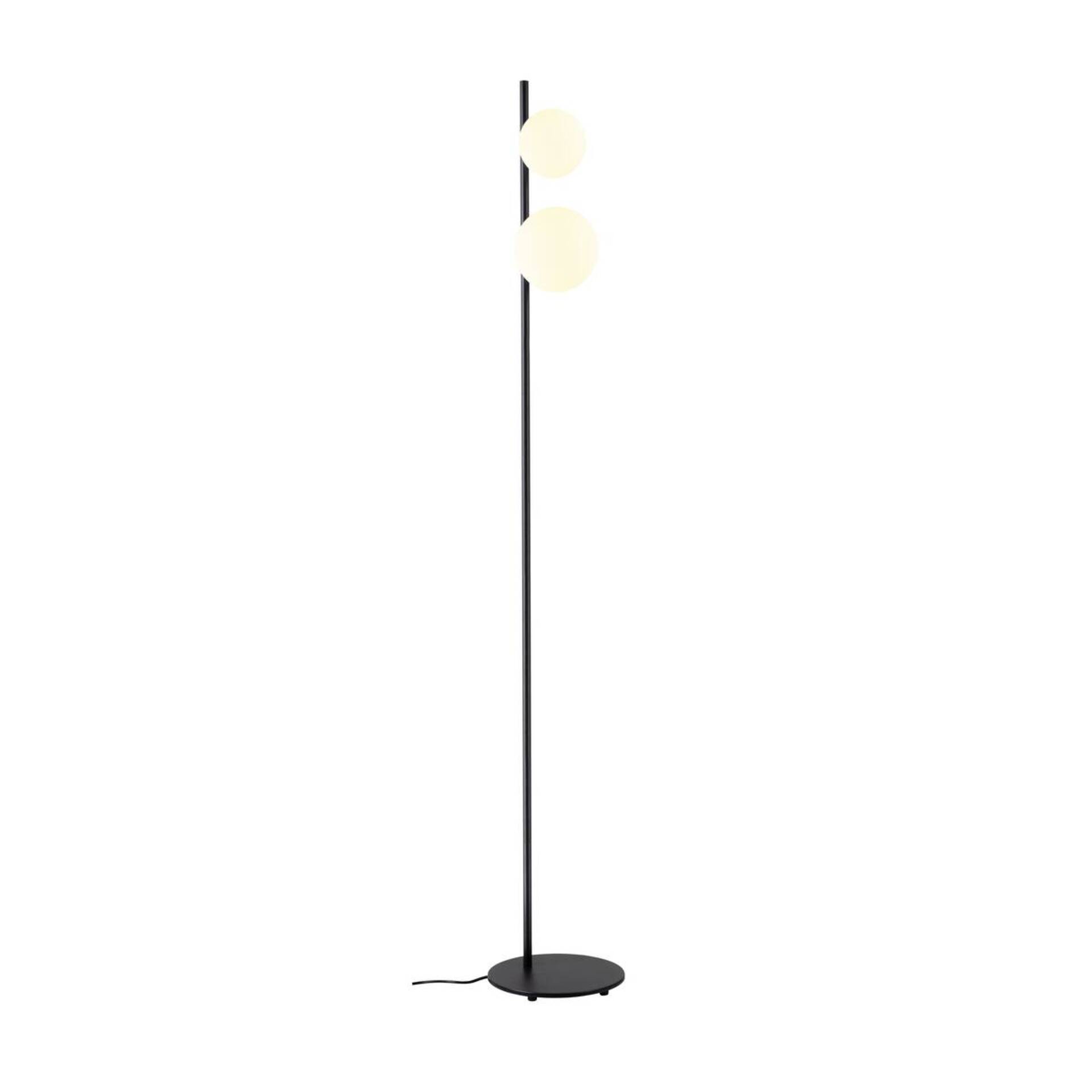 Levně BIG WHITE SLV SUN FL G9, stojací lampa, kulatá, 1 x max. 5 W, IP20, černá 1009142