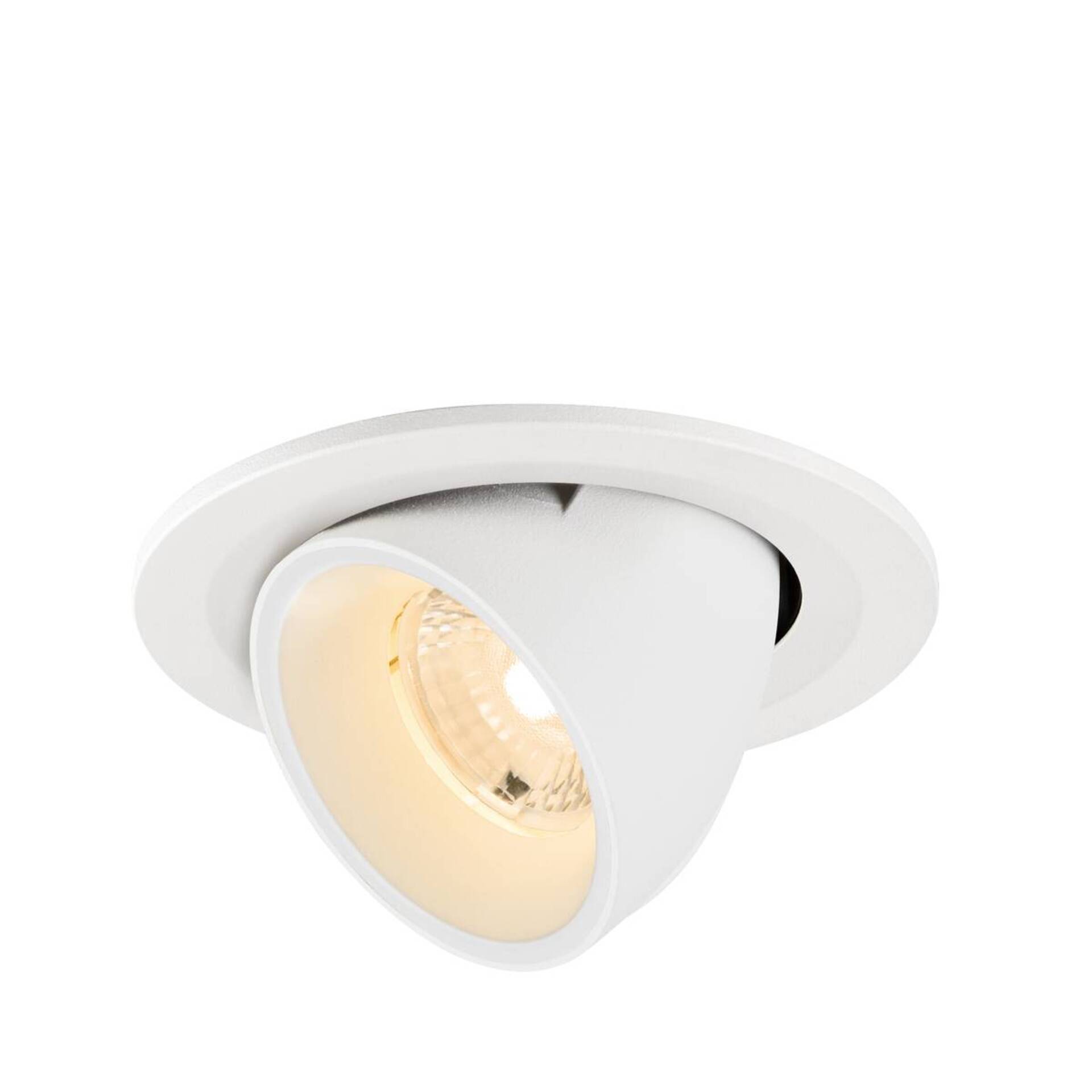 Levně BIG WHITE SLV NUMINOS GIMBLE S Stropní vestavné svítidlo, 2700 K, 40°, IP20, kulaté, bílé 1009392