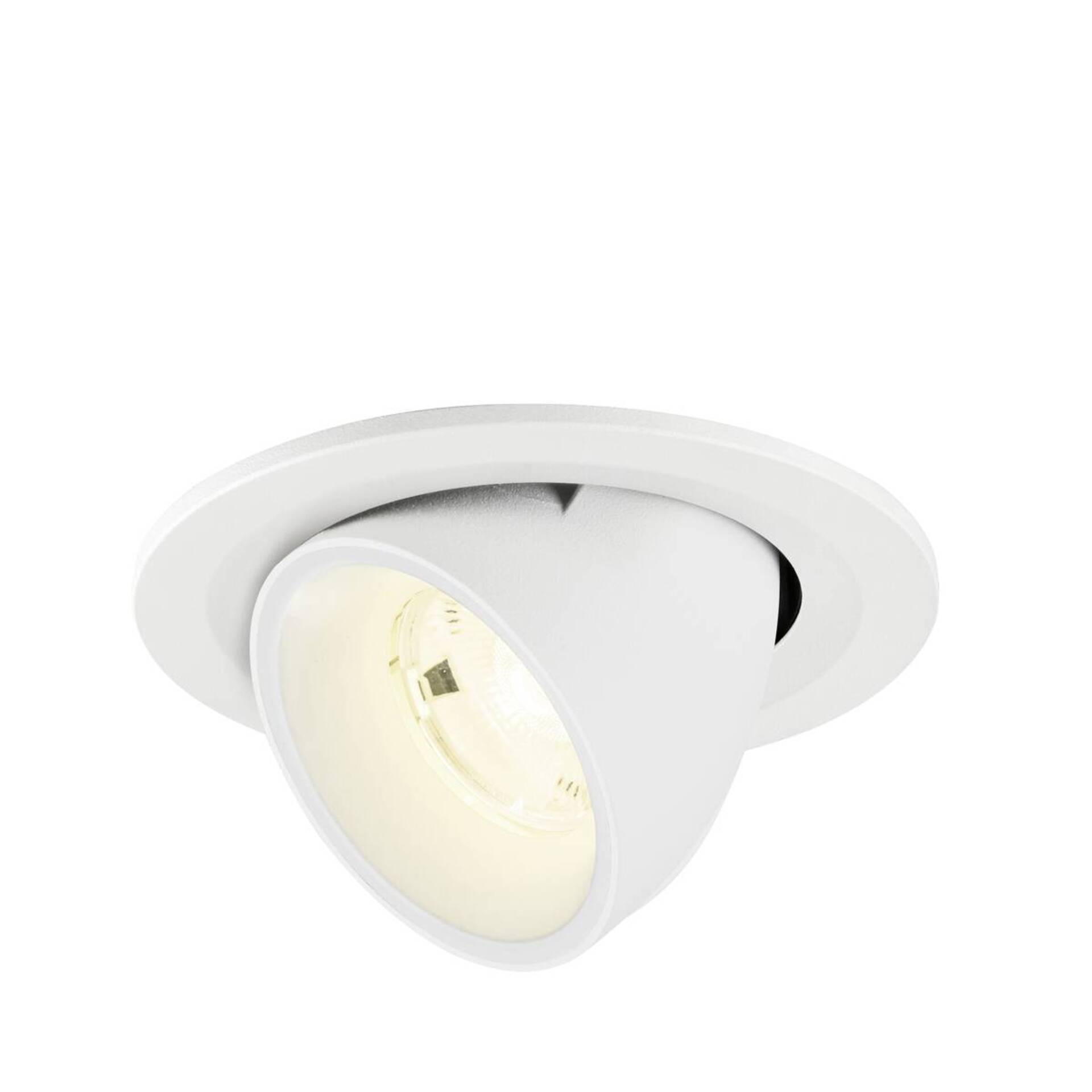 Levně BIG WHITE SLV NUMINOS GIMBLE S Stropní vestavné svítidlo, 4000 K, 20°, IP20, kulaté, bílé 1009425