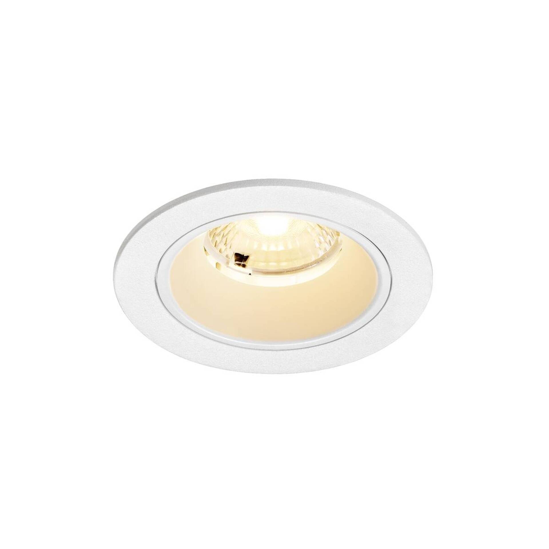 Levně BIG WHITE SLV NUMINOS S Stropní vestavné svítidlo, 3000 K, 40°, IP20, kulaté, bílé 1009464