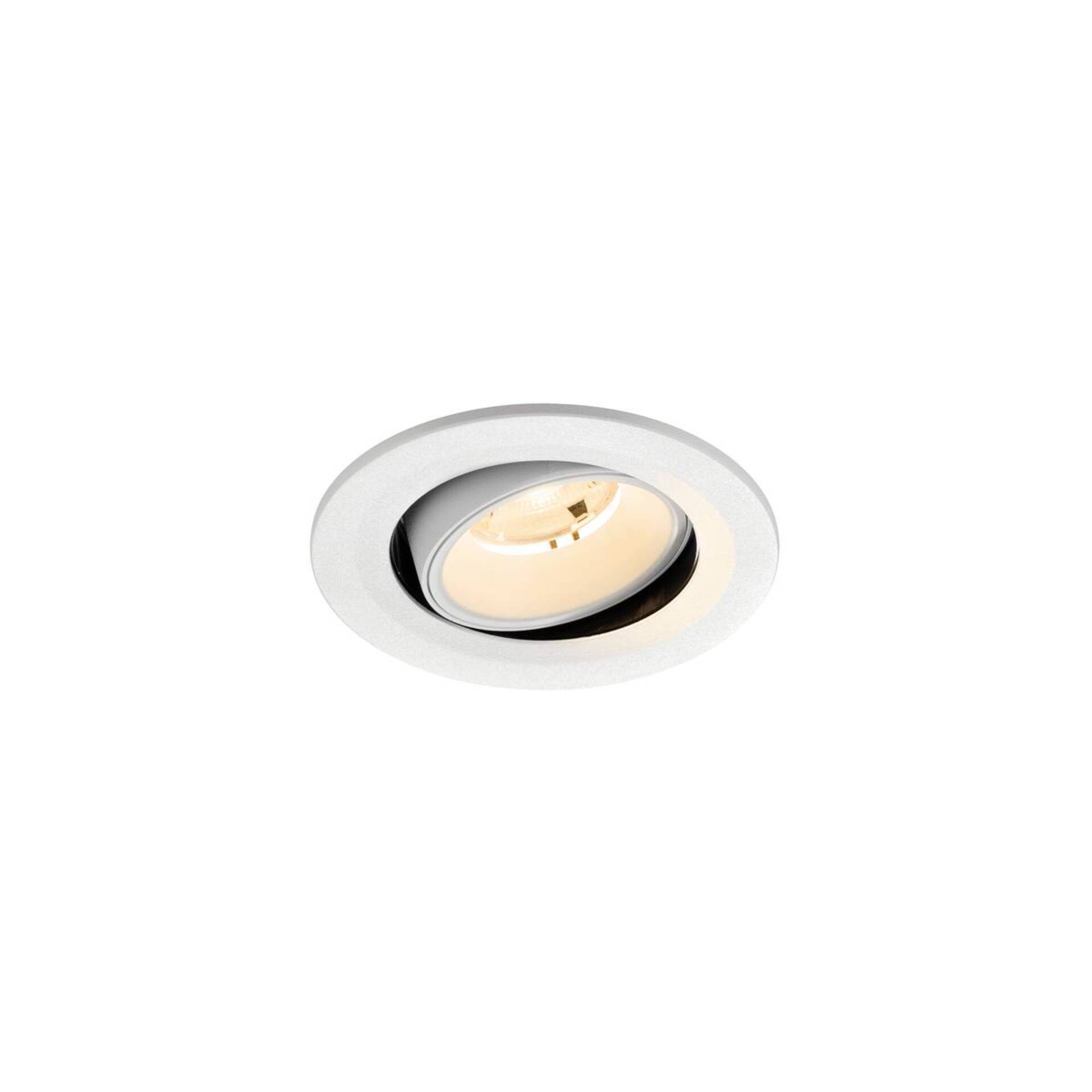 Levně BIG WHITE SLV NUMINOS MOVE S Stropní vestavné svítidlo, 2700 K, 20°, IP20, kulaté, bílé 1009497