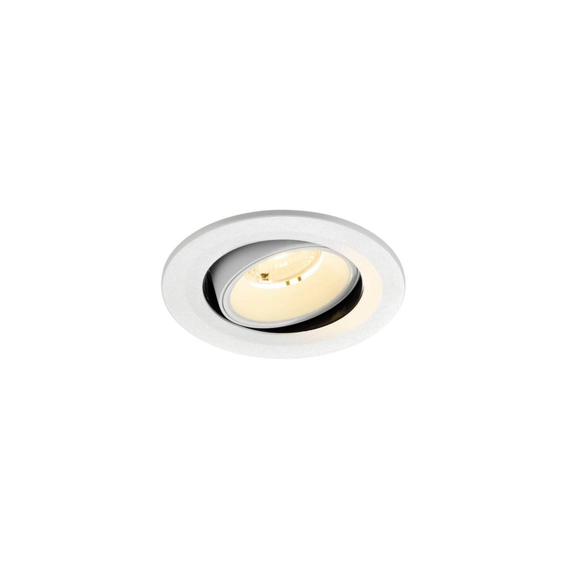 Levně BIG WHITE SLV NUMINOS MOVE S Stropní vestavné svítidlo, 3000 K, 40°, IP20, kulaté, bílé 1009518